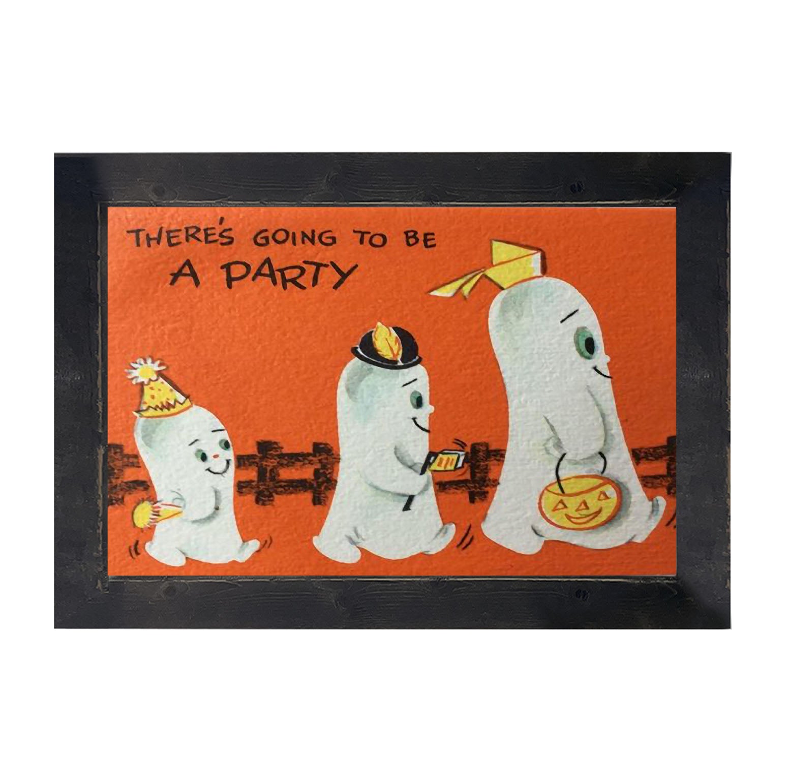 It's a Halloween party - Framed art
