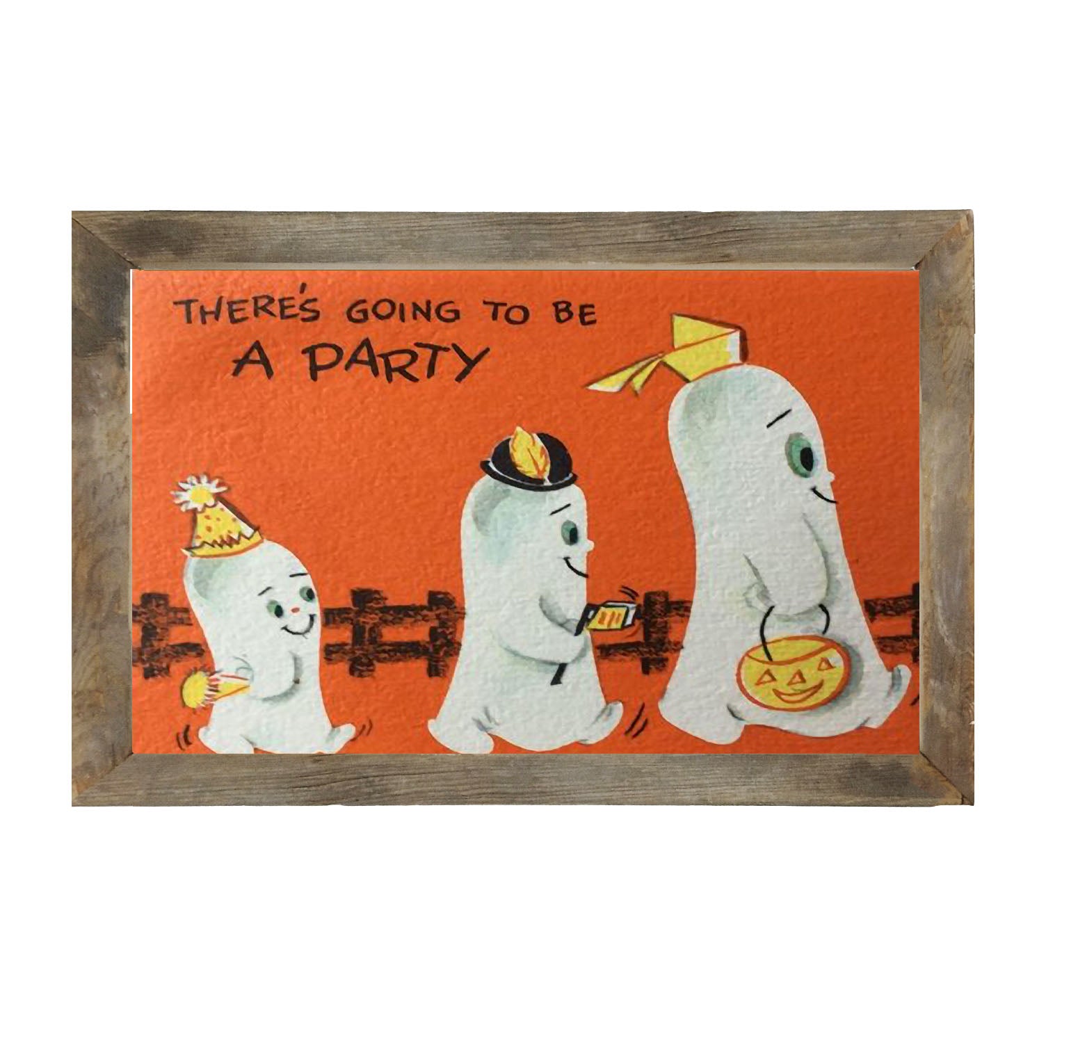 It's a Halloween party - Framed art