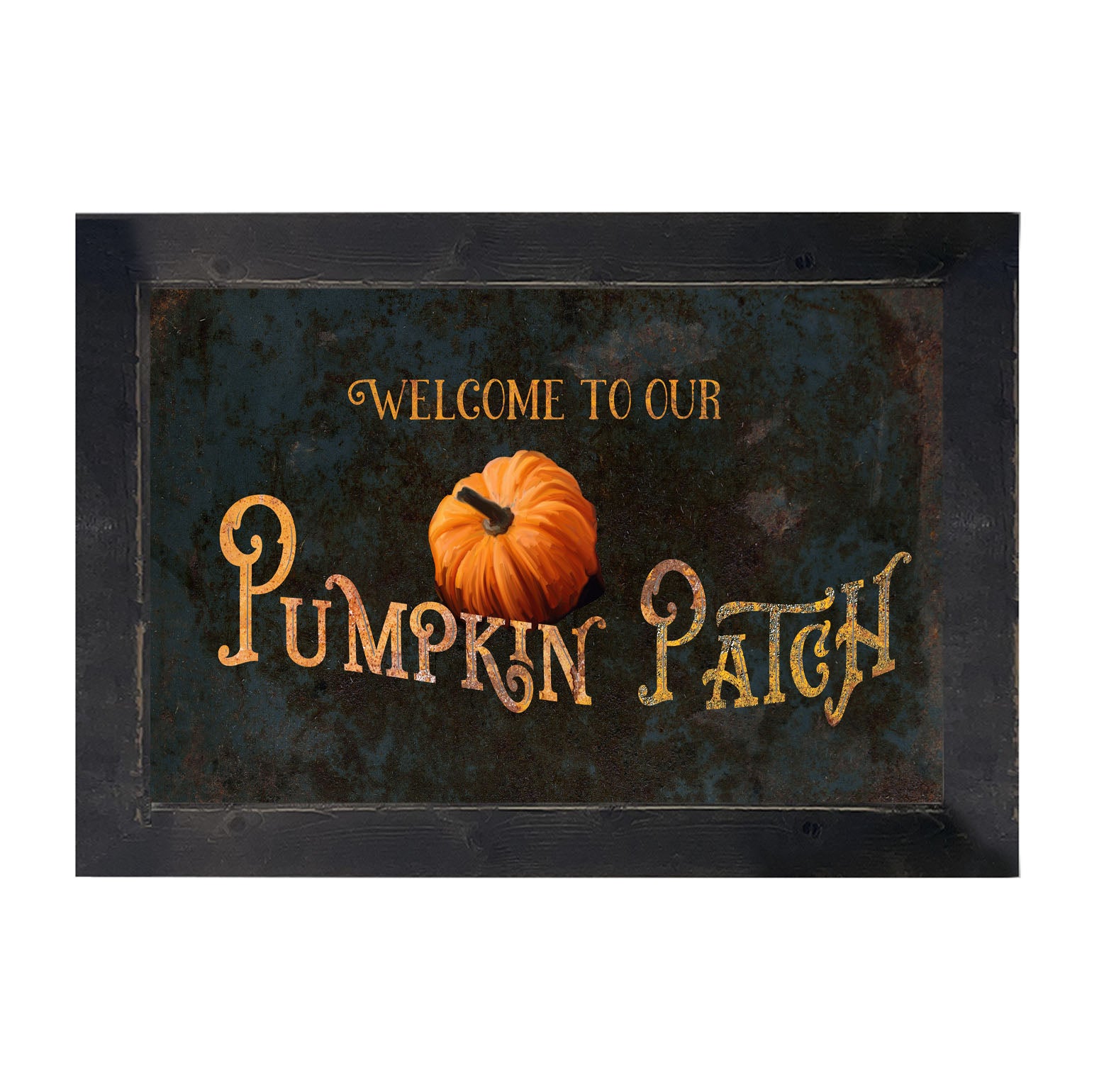 Pumpkin Patch - Framed art