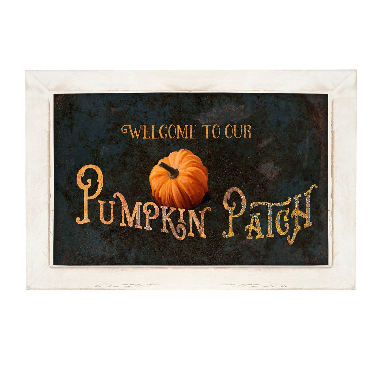 Pumpkin Patch - Framed art