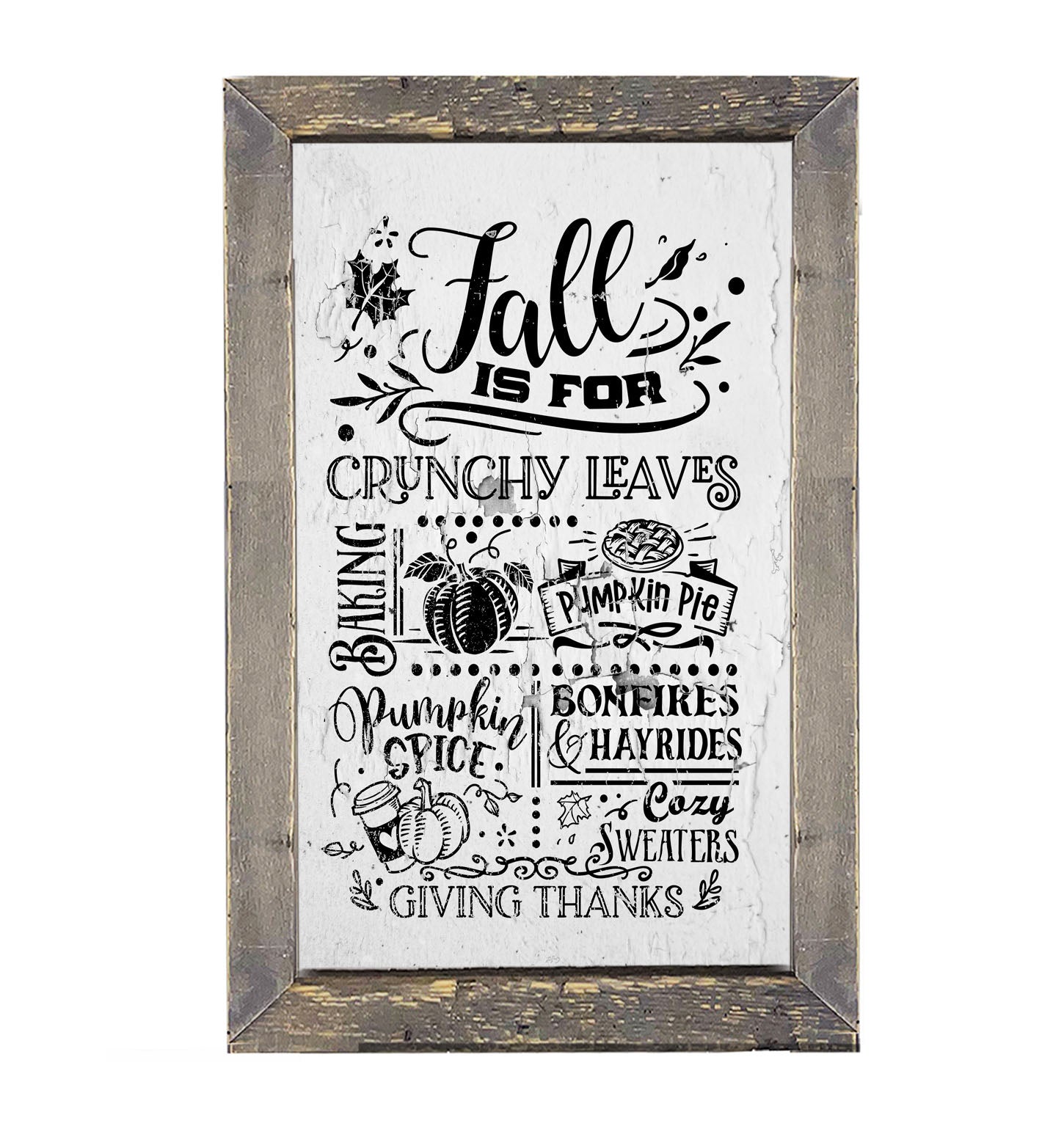 Fall is for... - Framed art