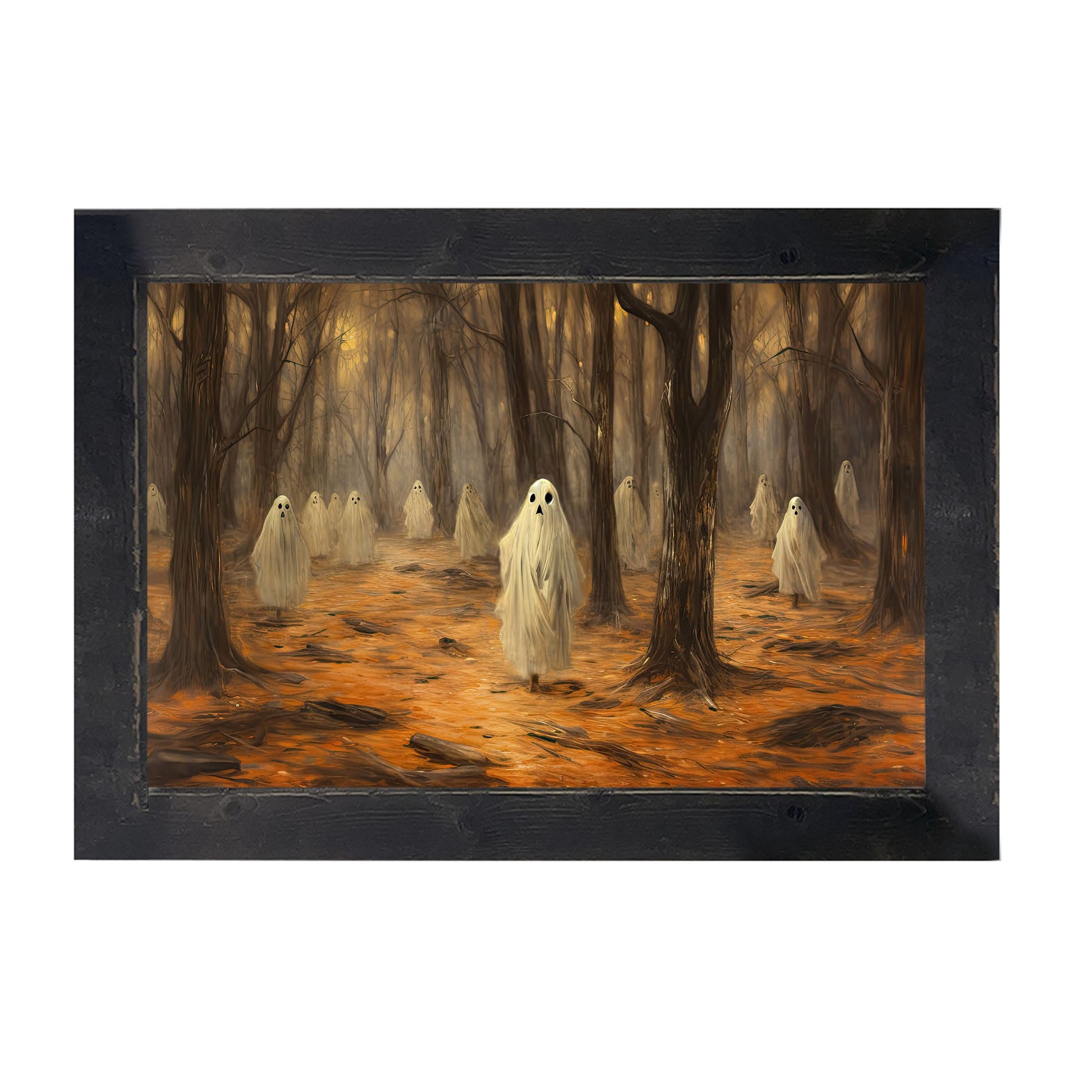 Ghosts in the woods - Framed art