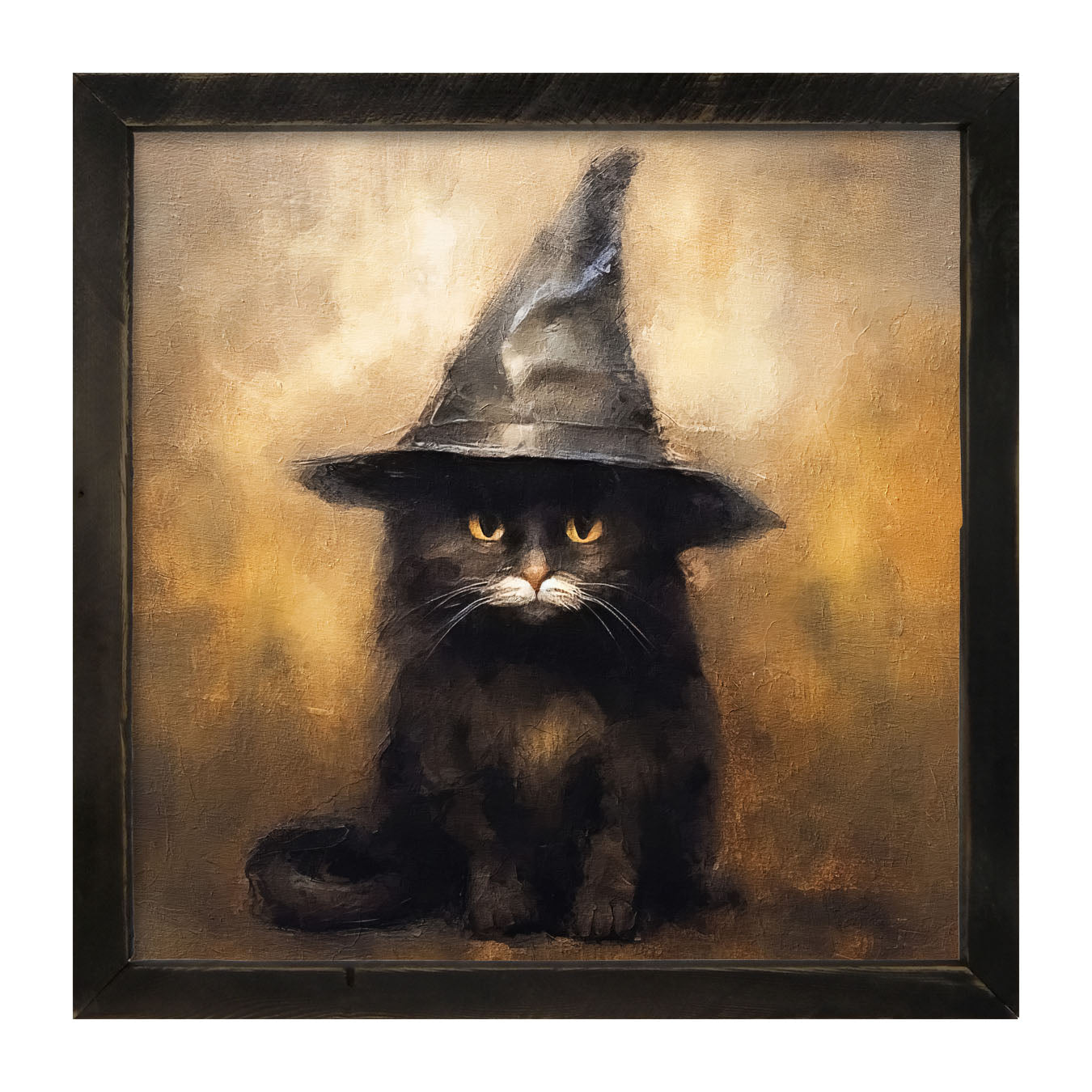 Cat with Witch hat