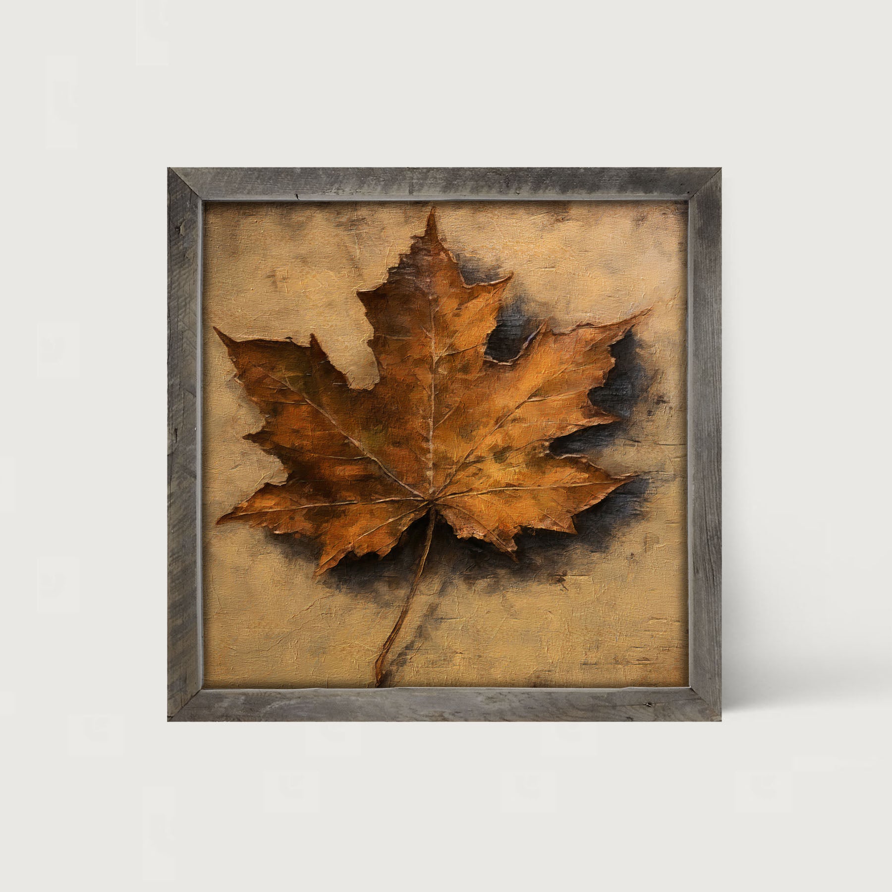 Autumn Leaf - Framed art