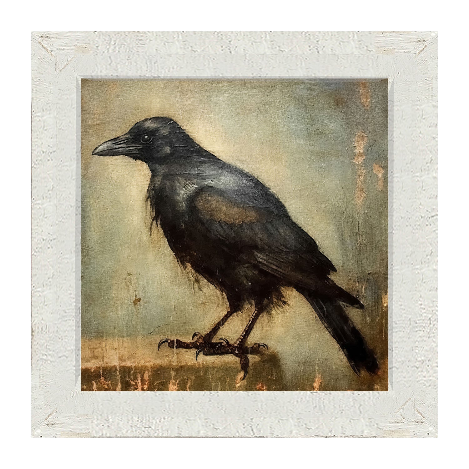 Black Bird - Framed art