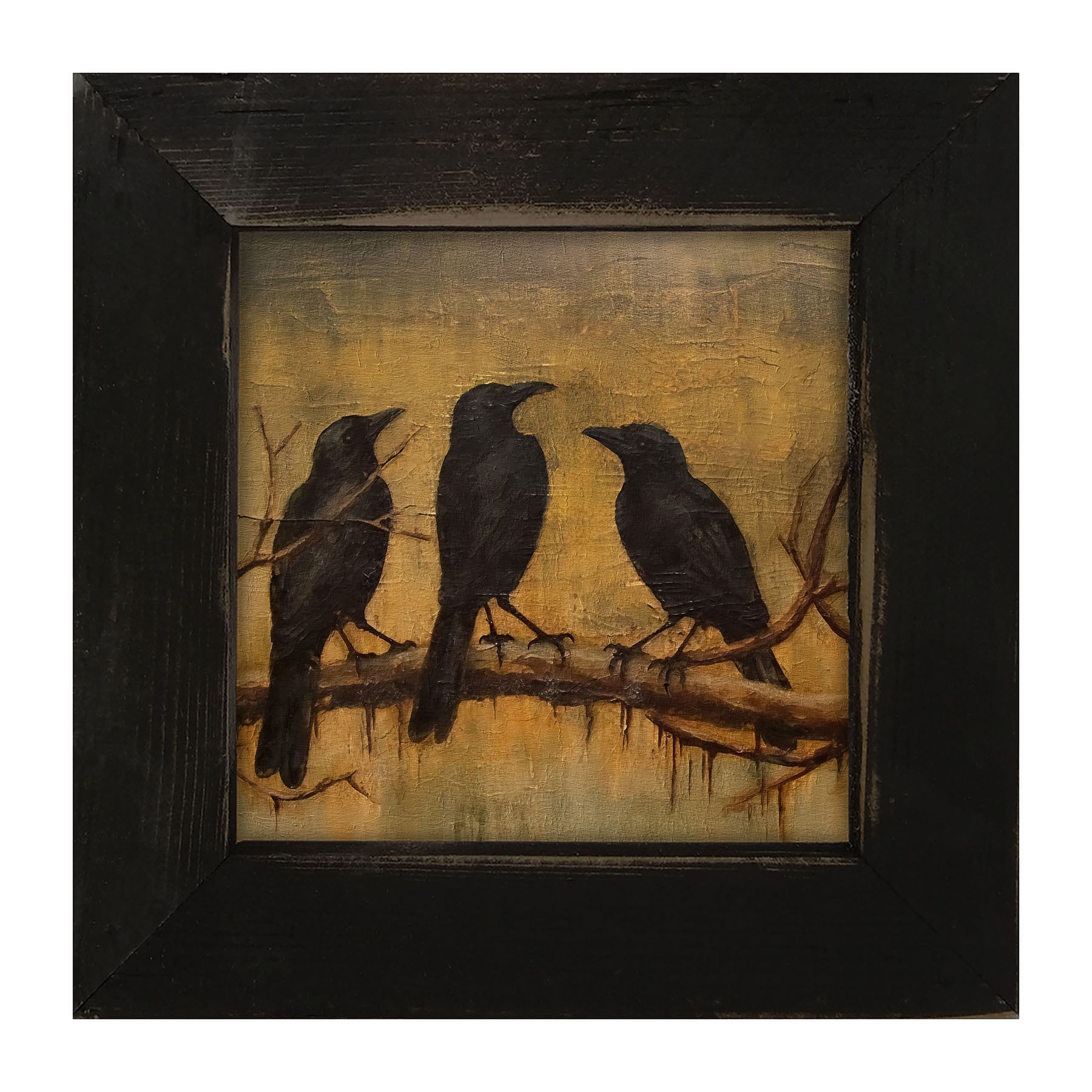Black Birds - Framed art