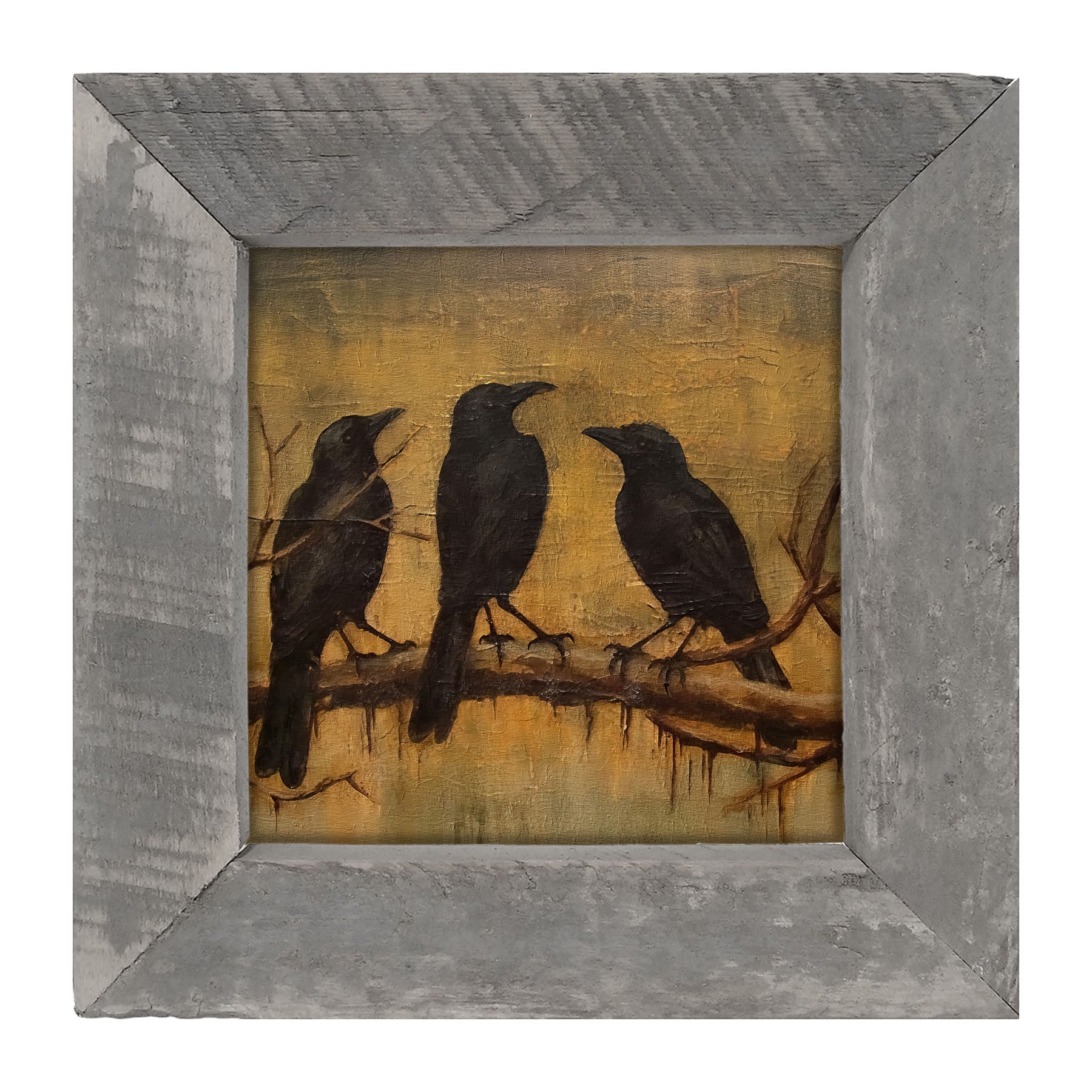 Black Birds - Framed art