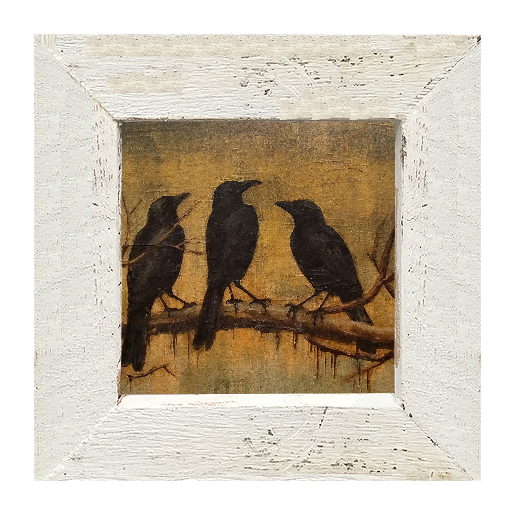 Black Birds - Framed art