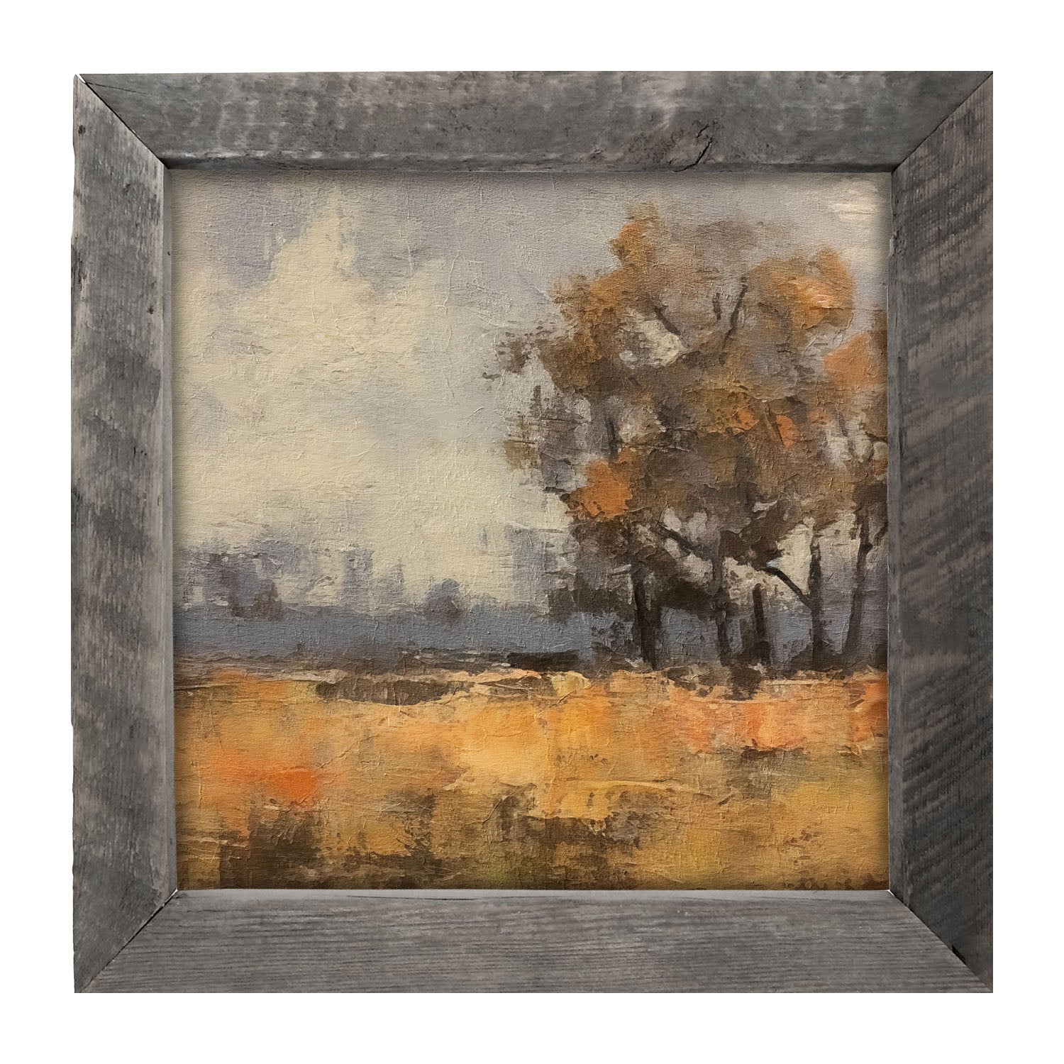 Autumn trees - Framed art