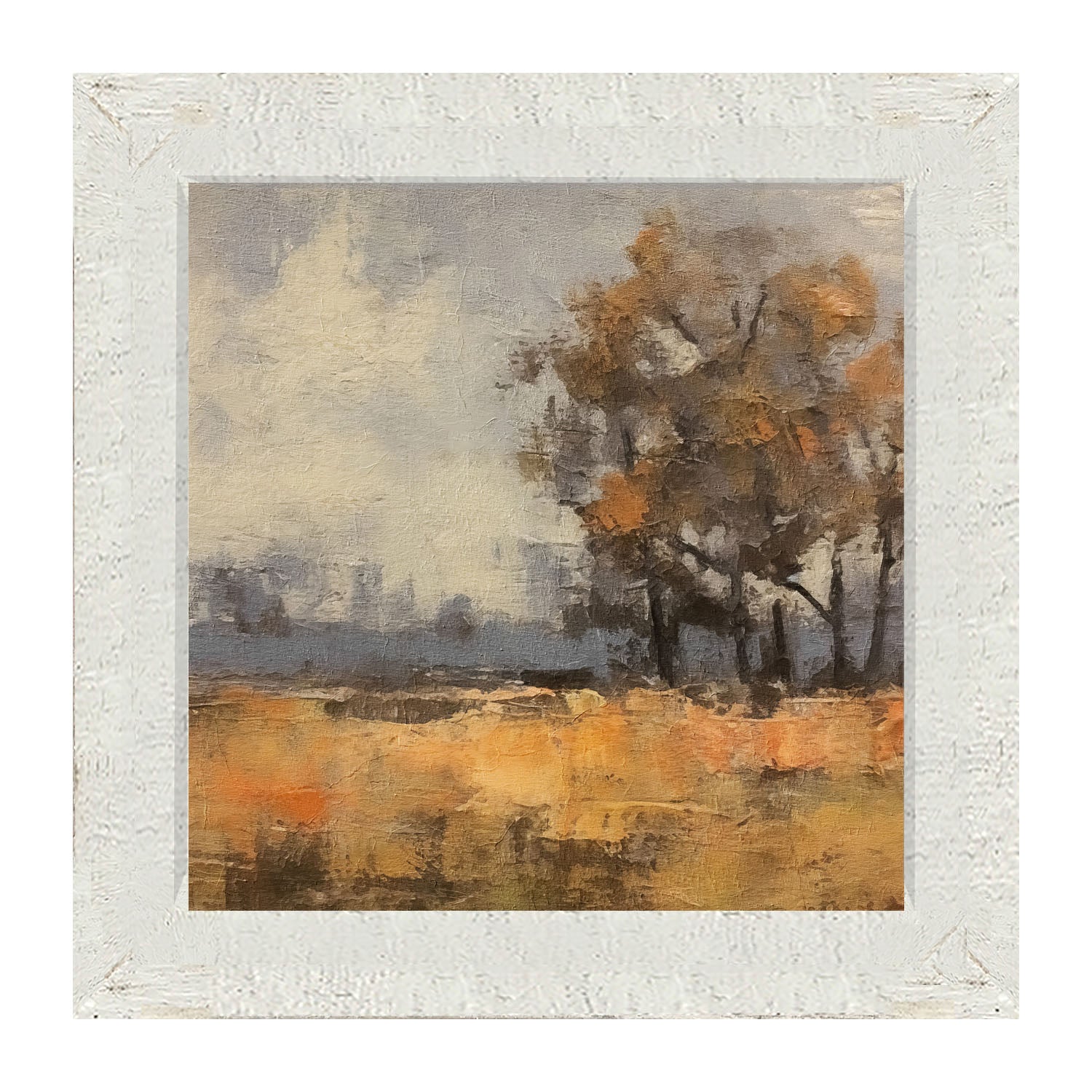 Autumn trees - Framed art