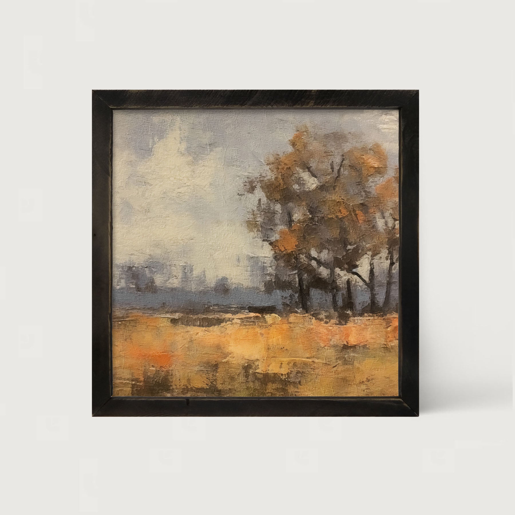 Autumn trees - Framed art