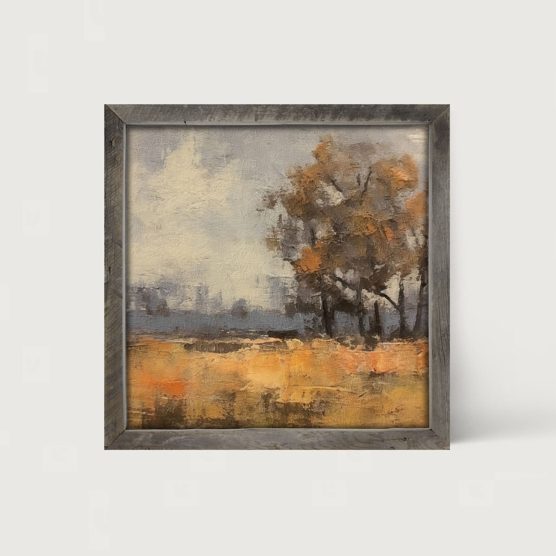 Autumn trees - Framed art