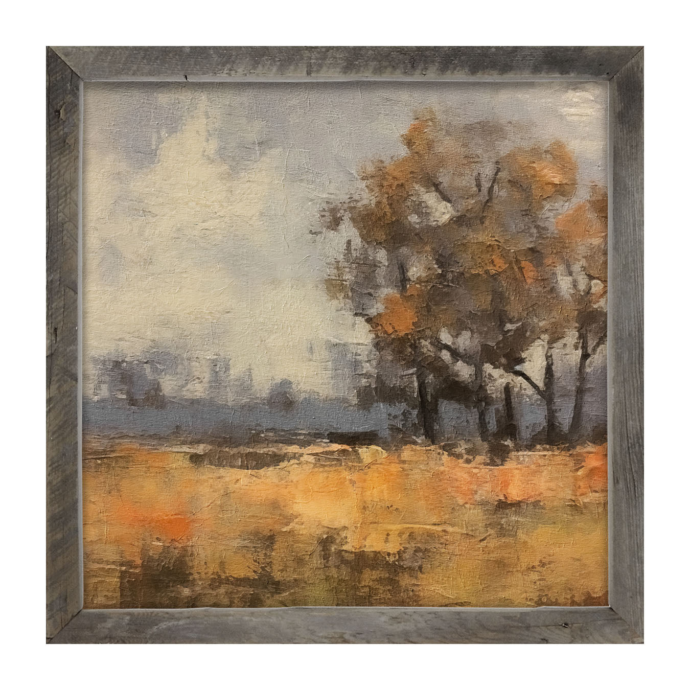Autumn trees - Framed art