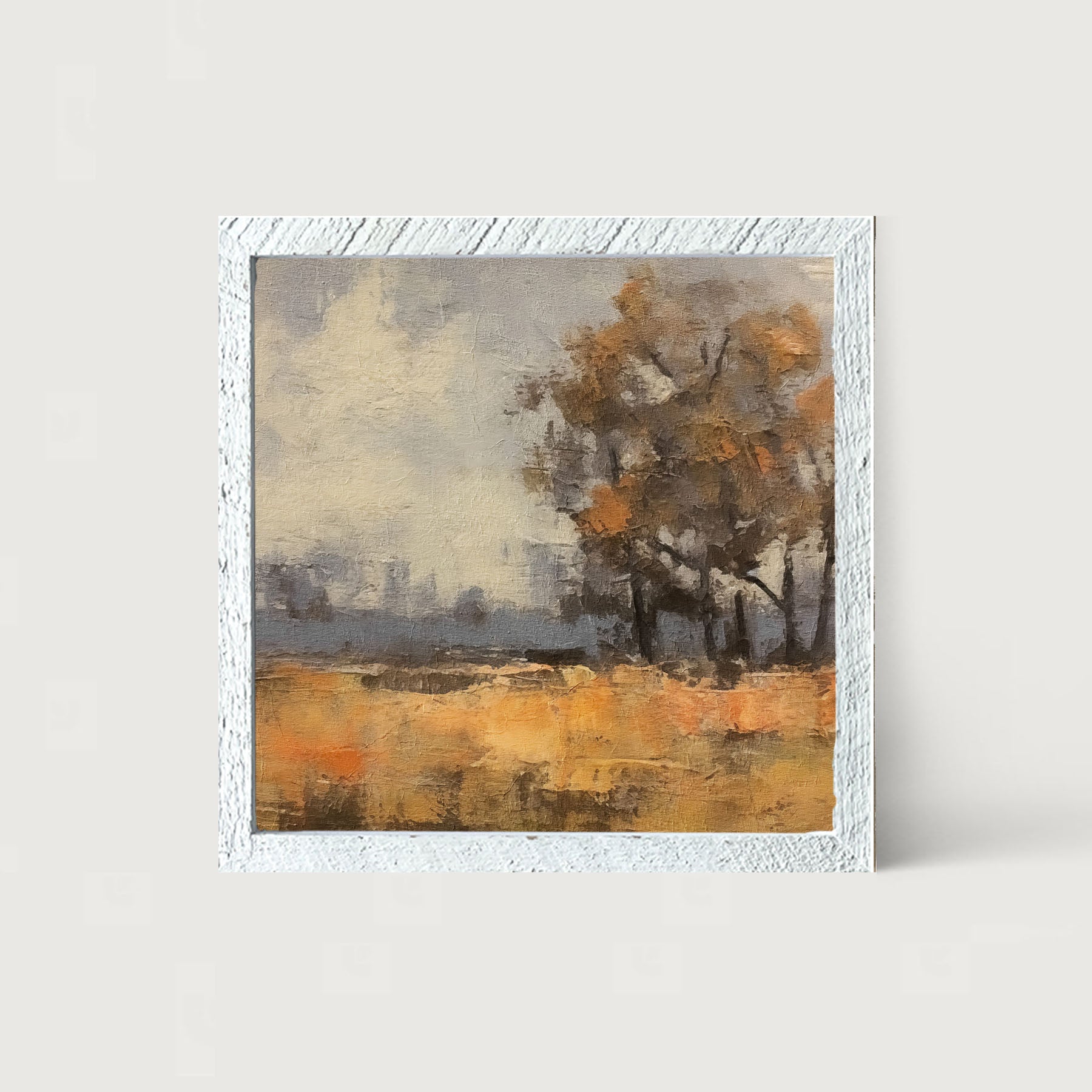 Autumn trees - Framed art