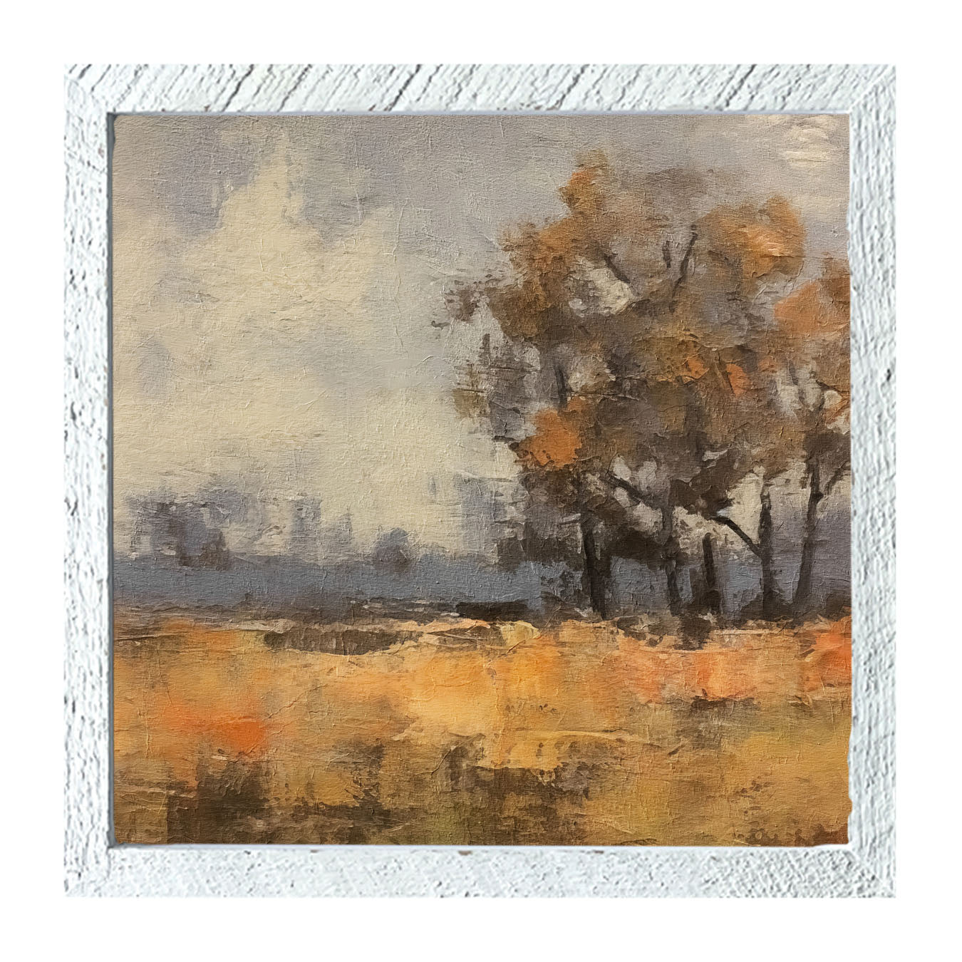 Autumn trees - Framed art