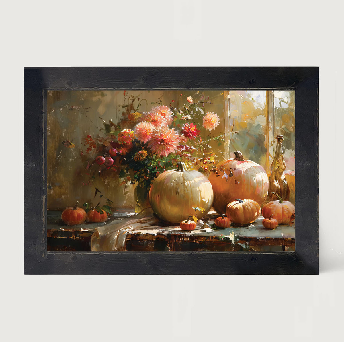 Farm Window Pumpkins