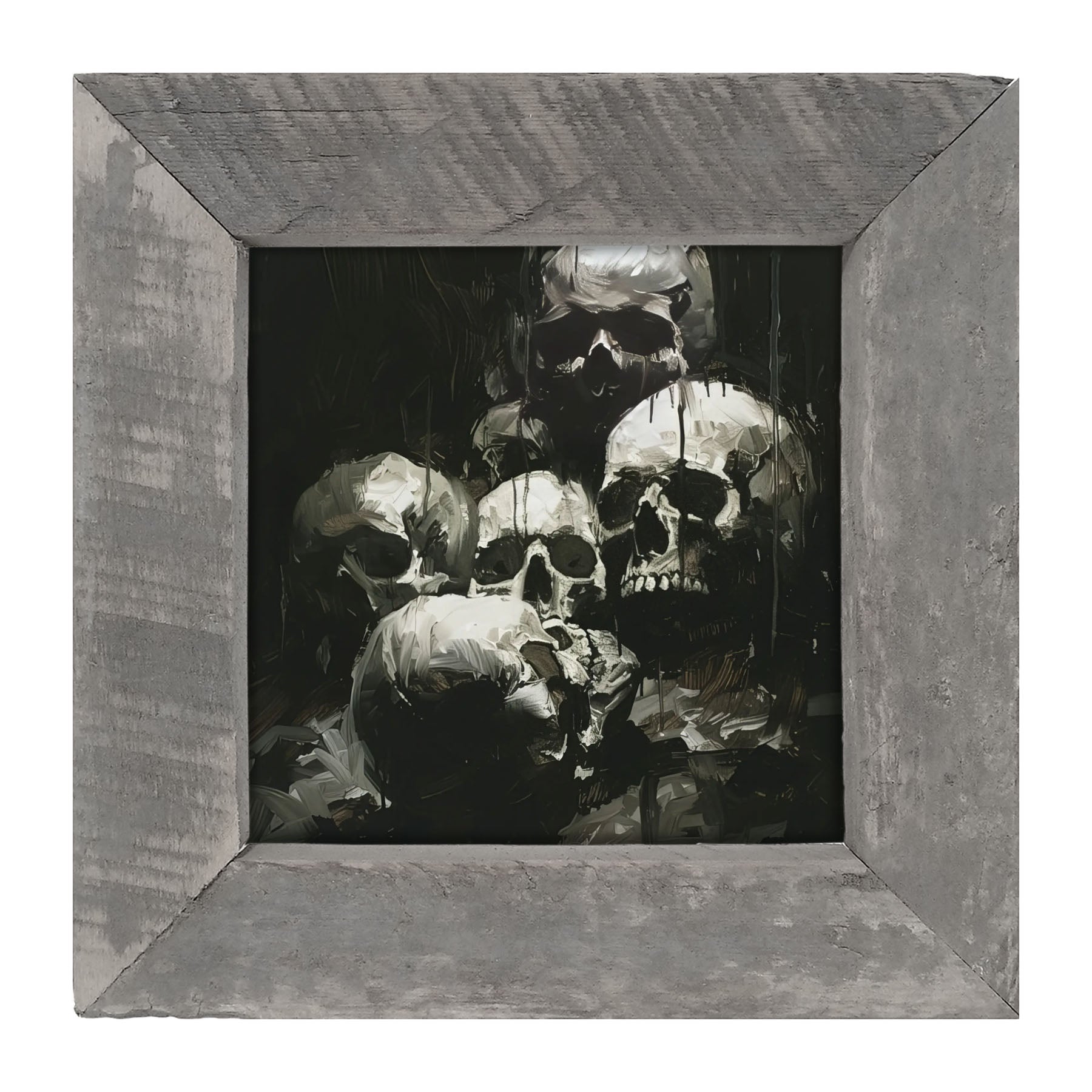 Spooky Skulls - Framed Art