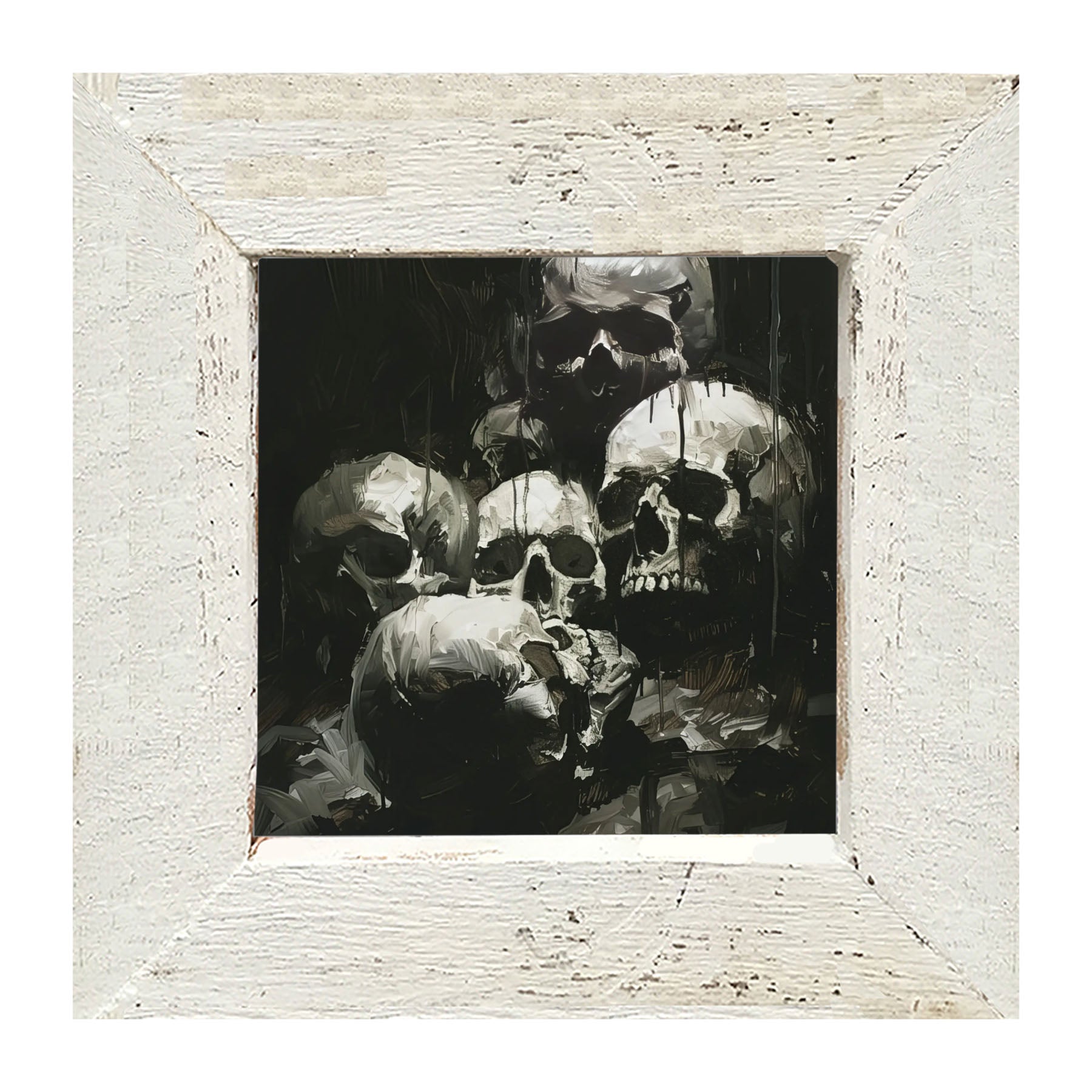Spooky Skulls - Framed Art