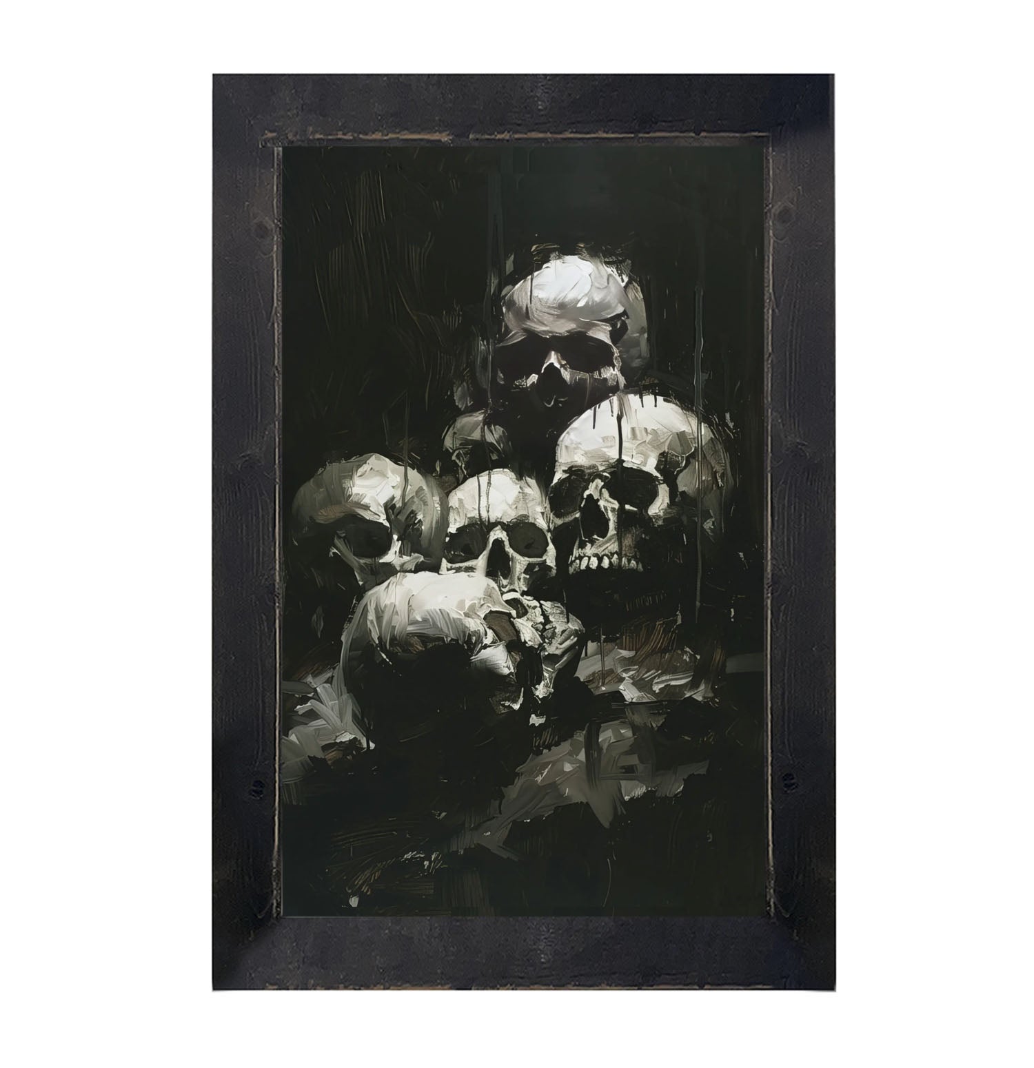 Spooky Skulls - Framed Art