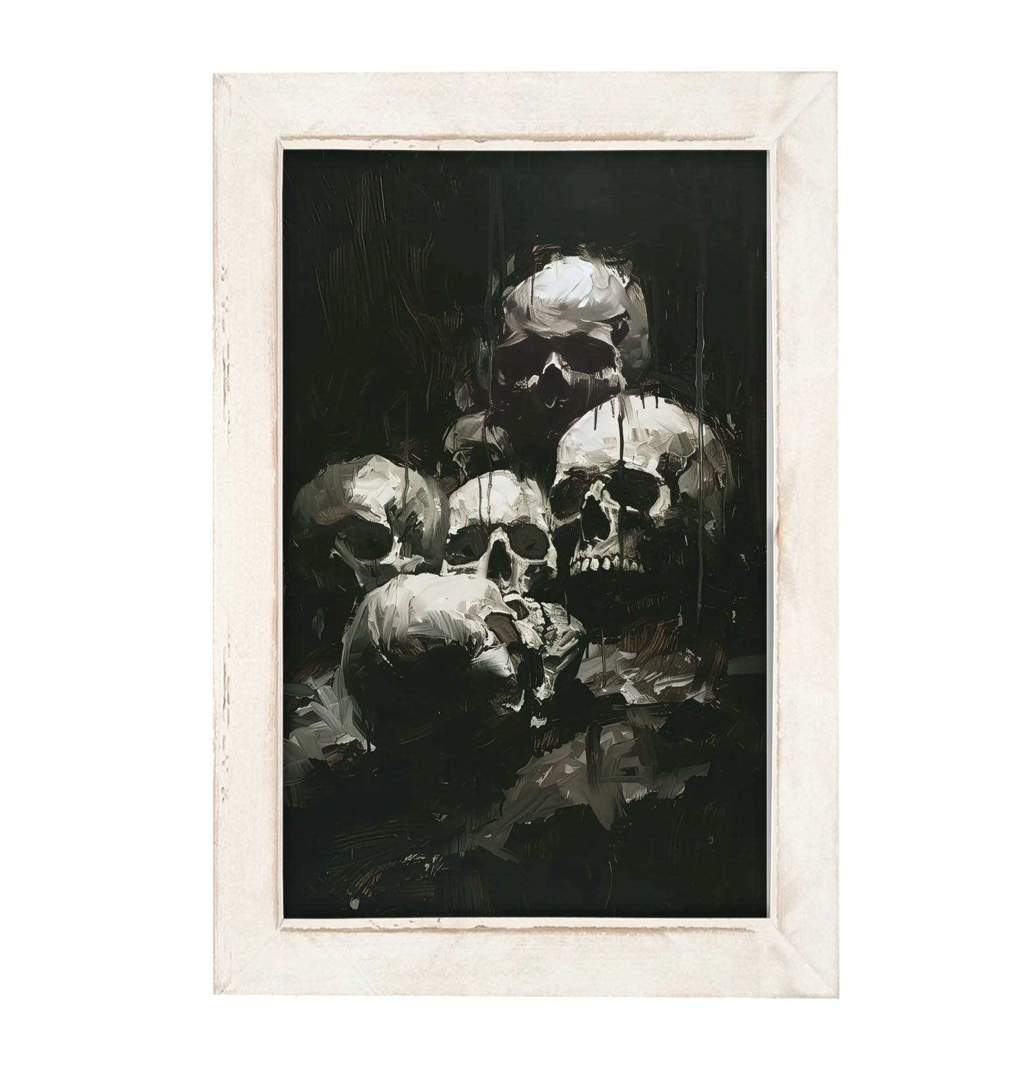 Spooky Skulls - Framed Art