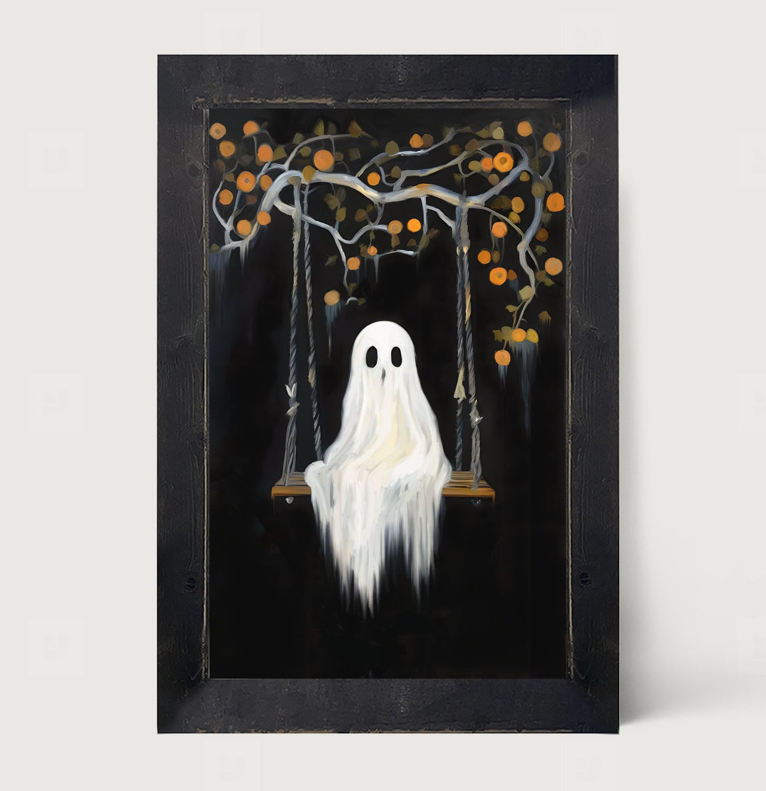 Ghost on a swing