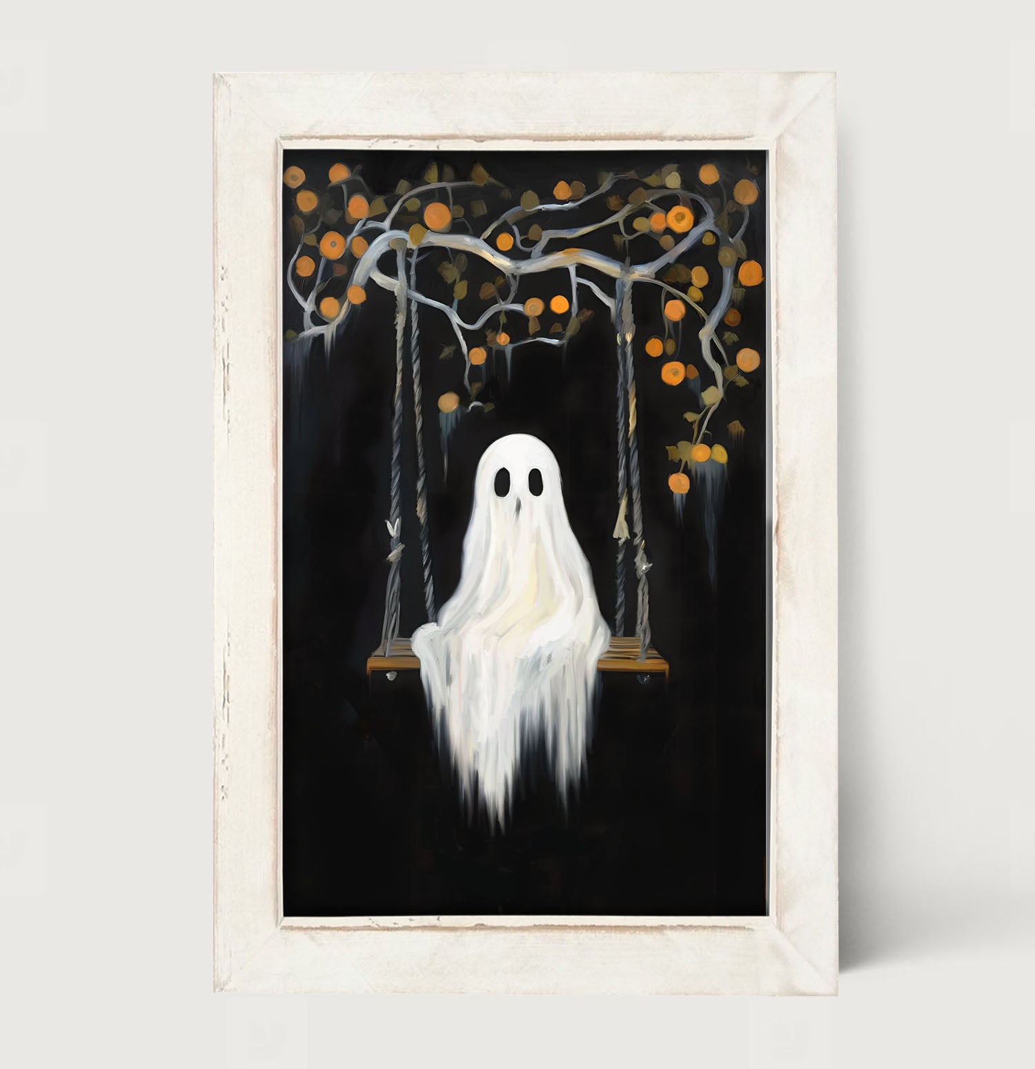 Ghost on a swing