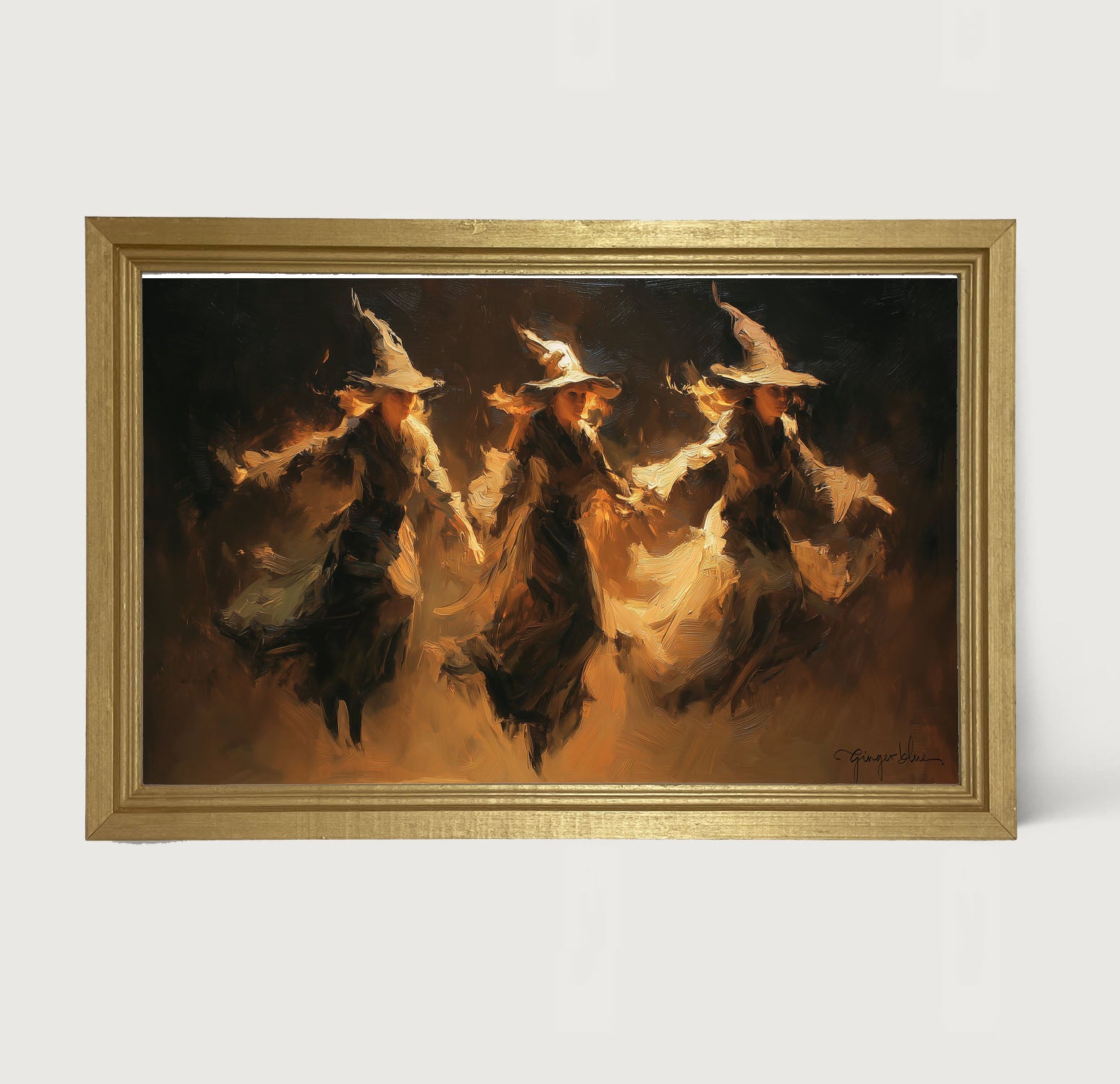 Three Witches Flying