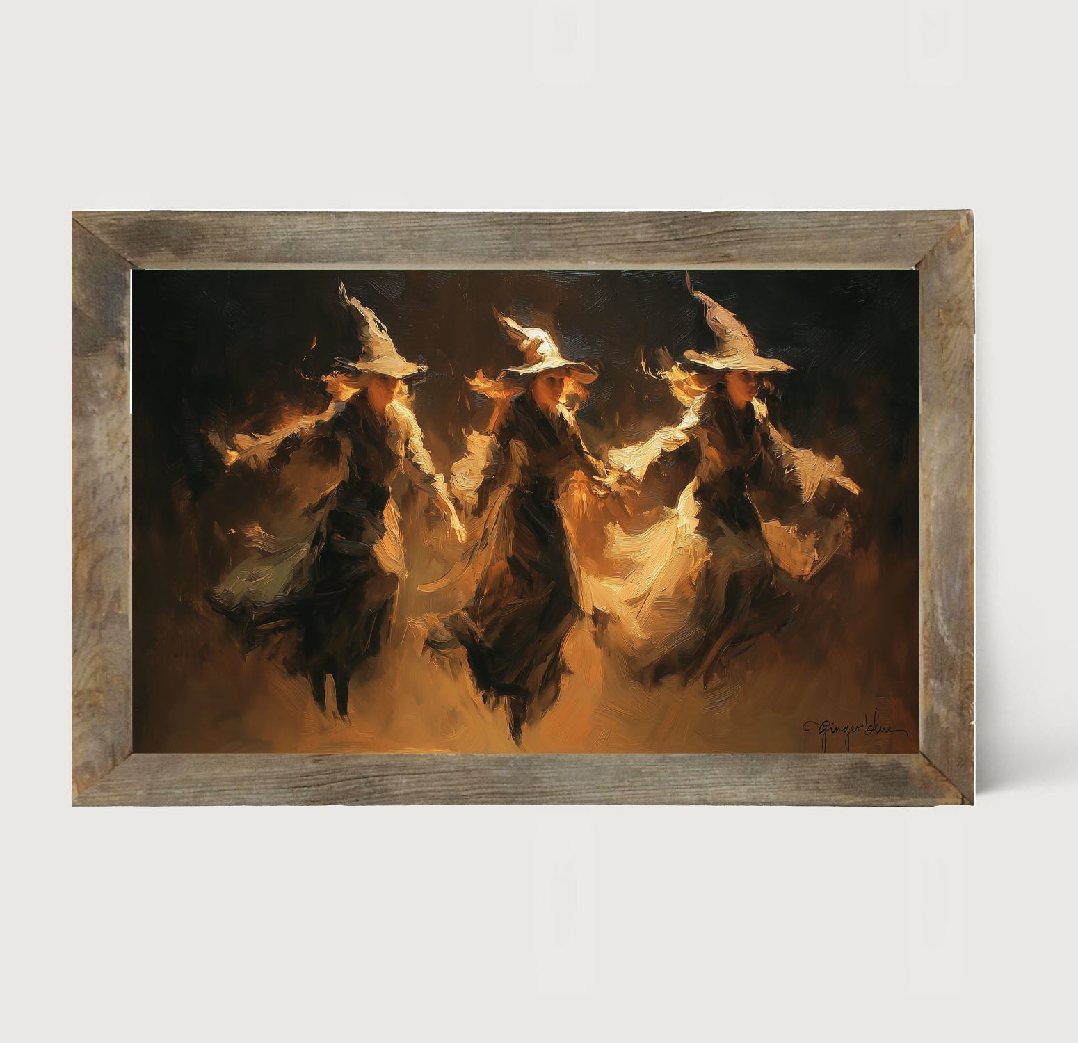 Three Witches Flying
