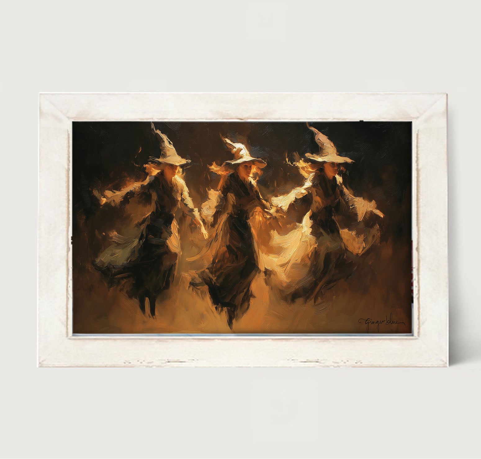 Three Witches Flying
