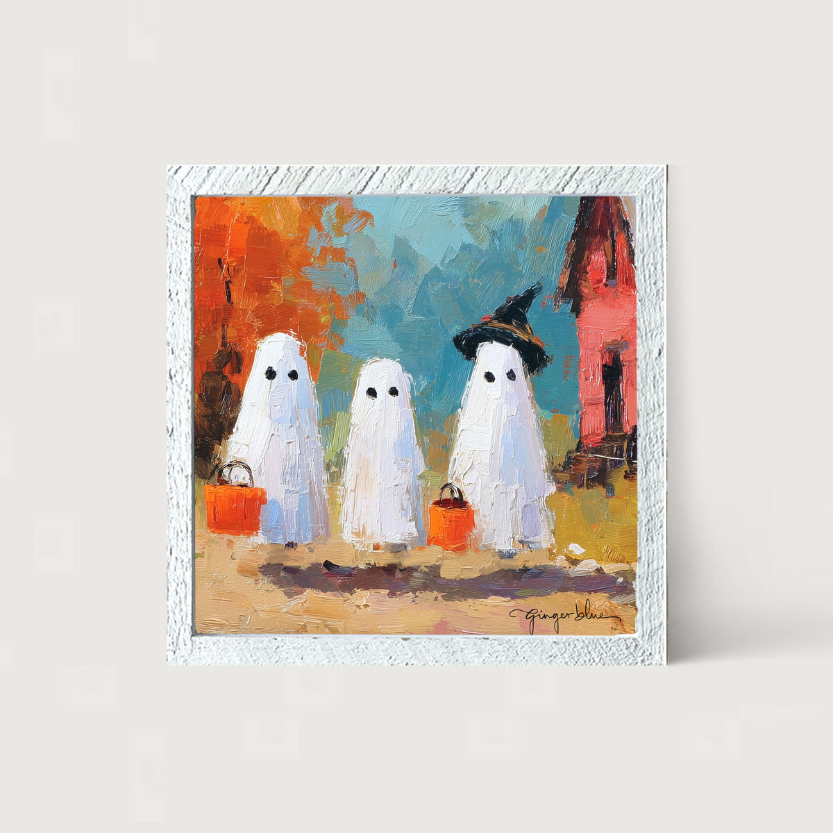 Ghosts Trick or Treating in the Country