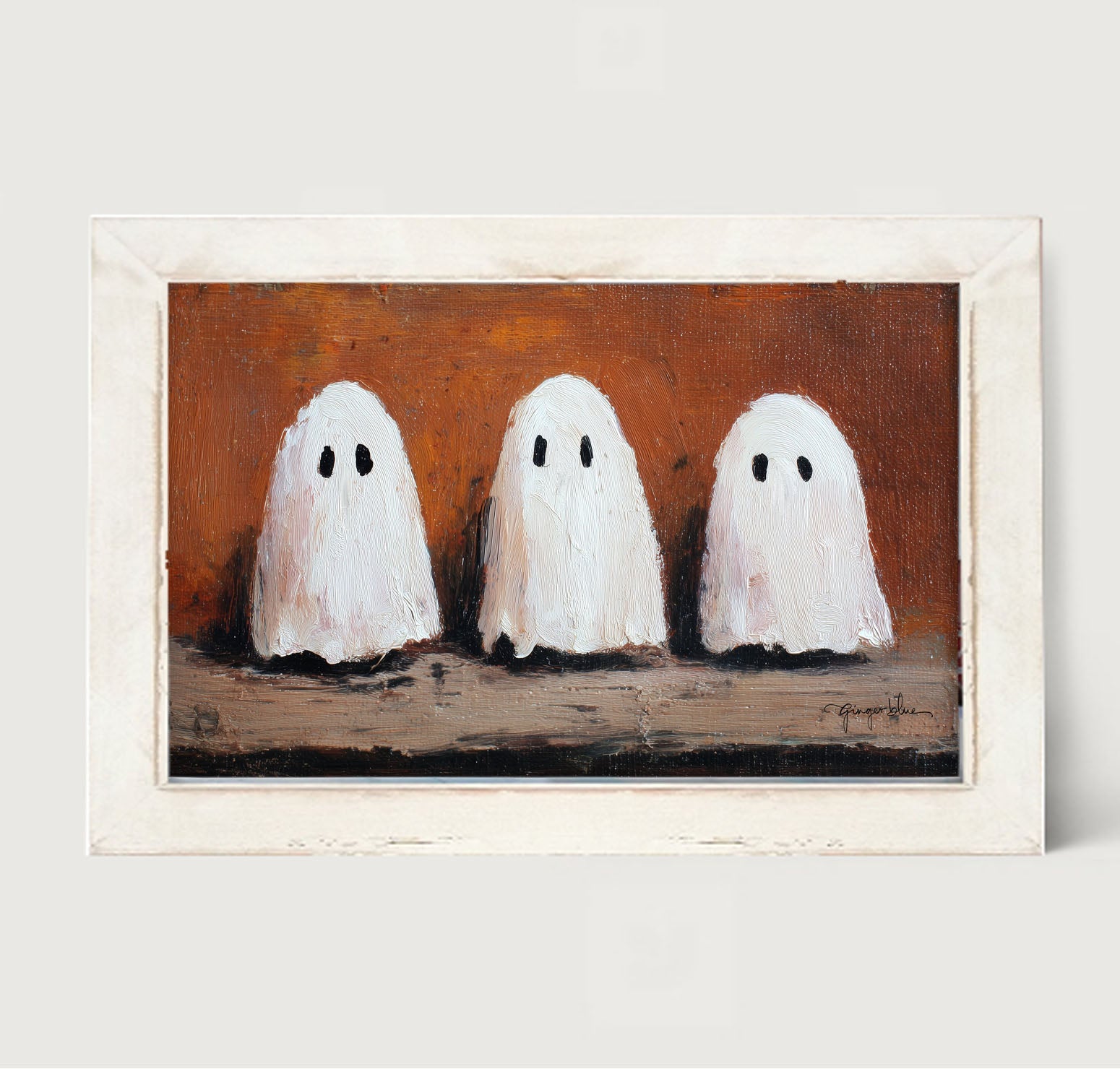 Ghost Friends - Framed Art