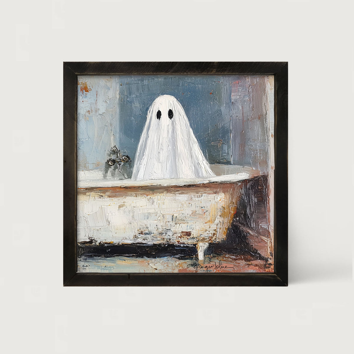Ghost taking a Bath