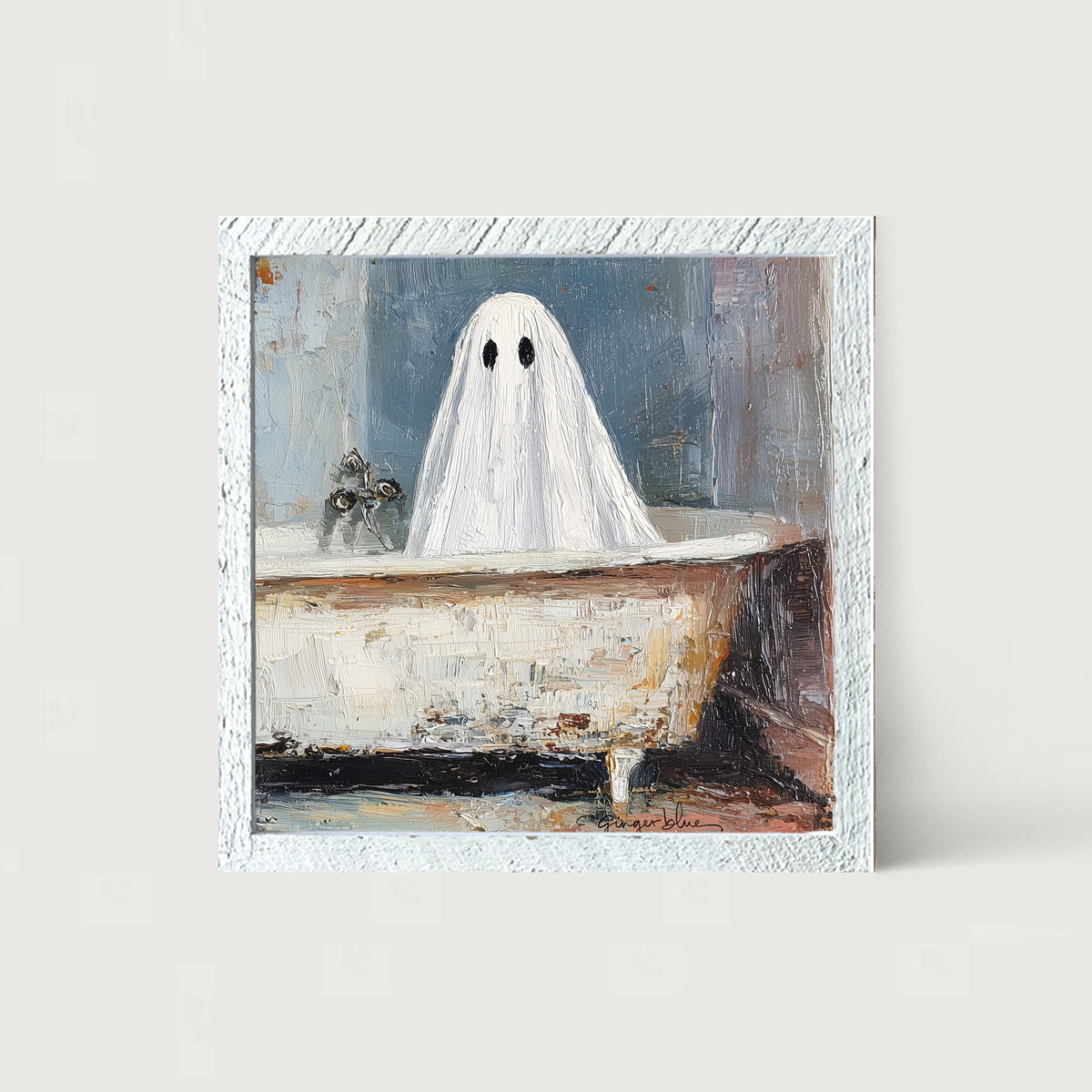Ghost taking a Bath