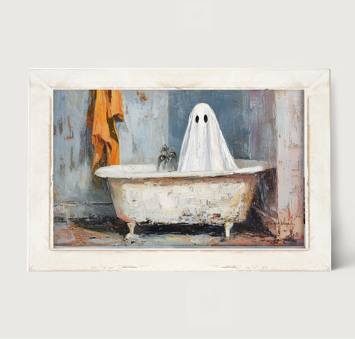Ghost taking a Bath