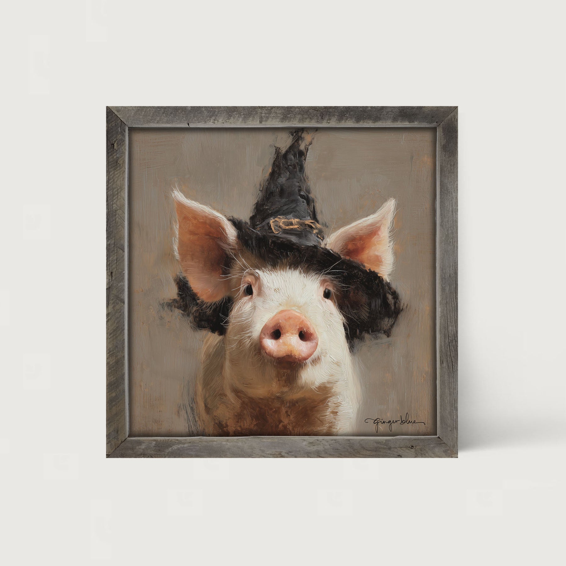 Witch Hat Pig