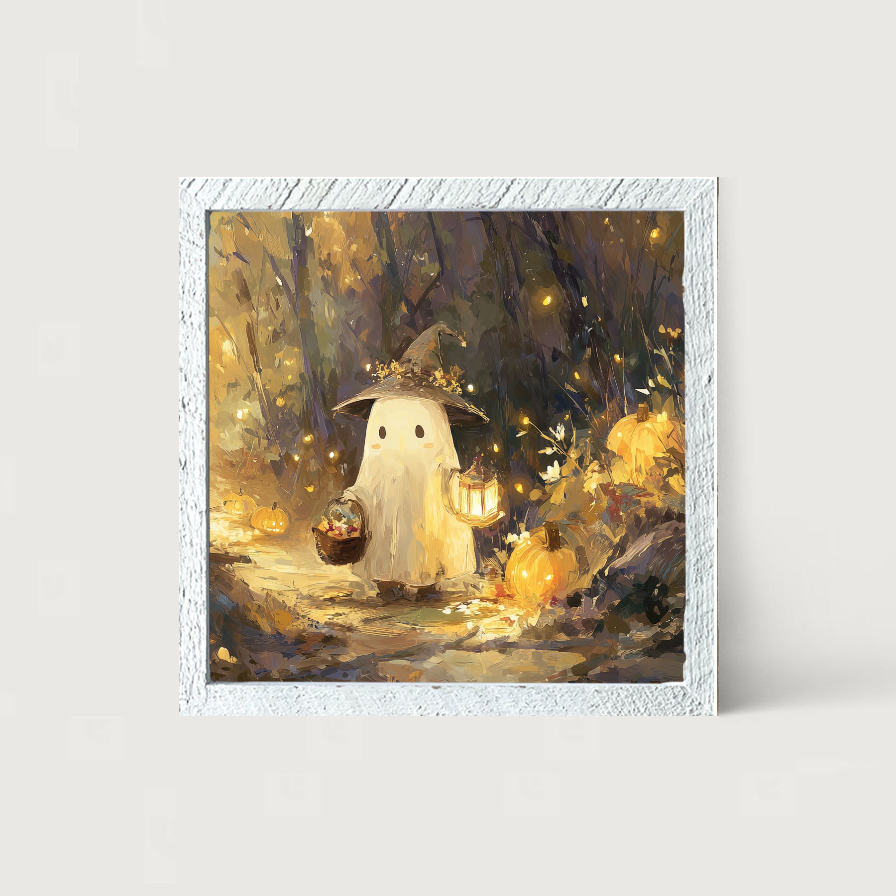 Halloween Friends - Ghost on Path