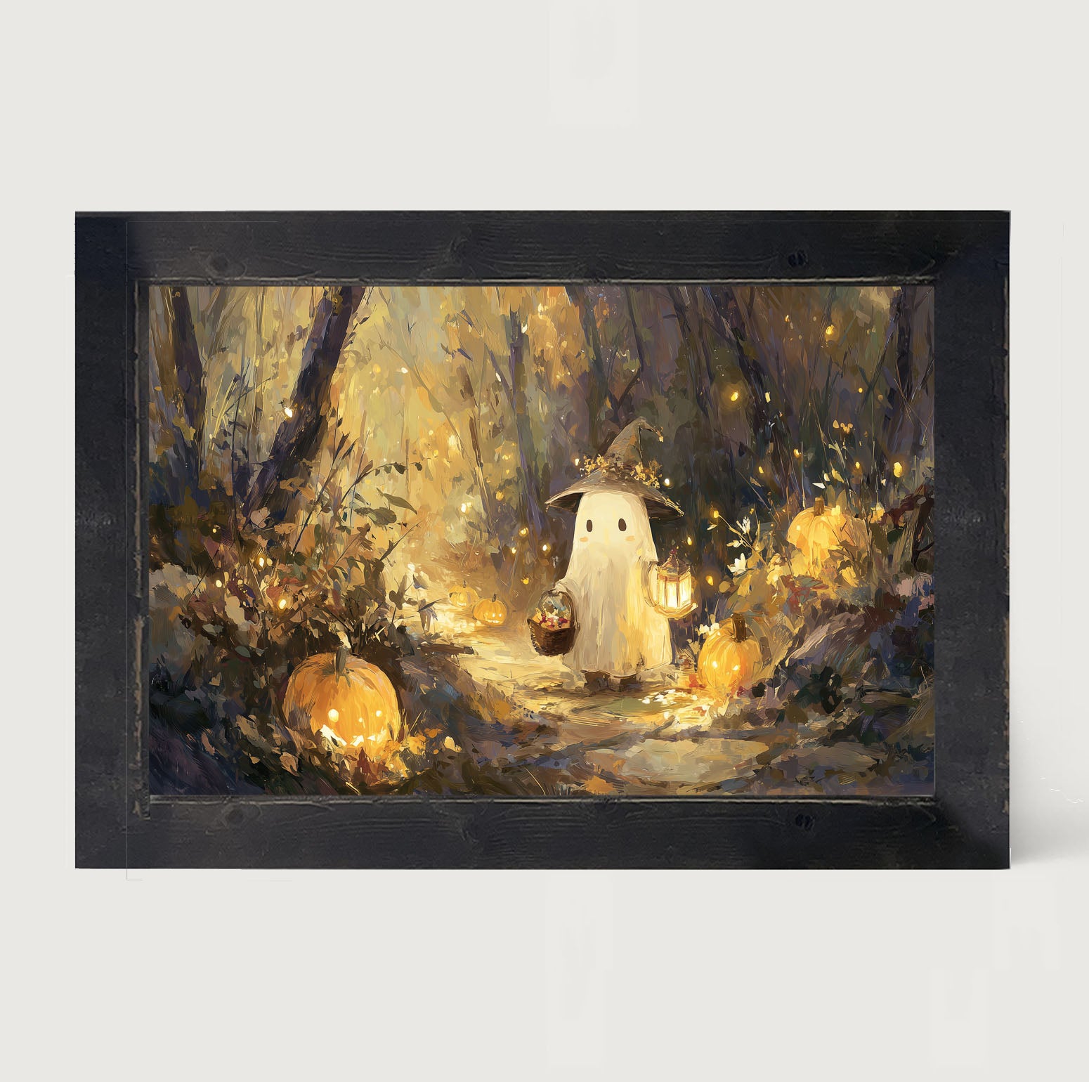 Halloween Friends - Ghost on Path