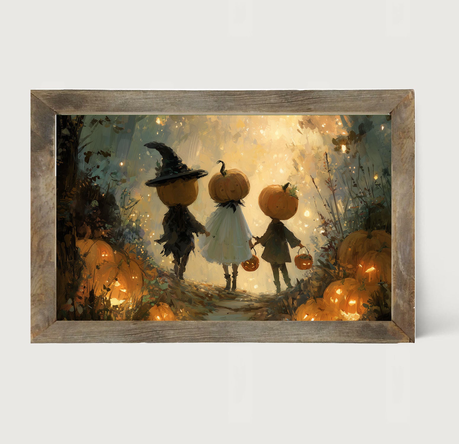 Halloween Friends - Trio of Trick or Treaters