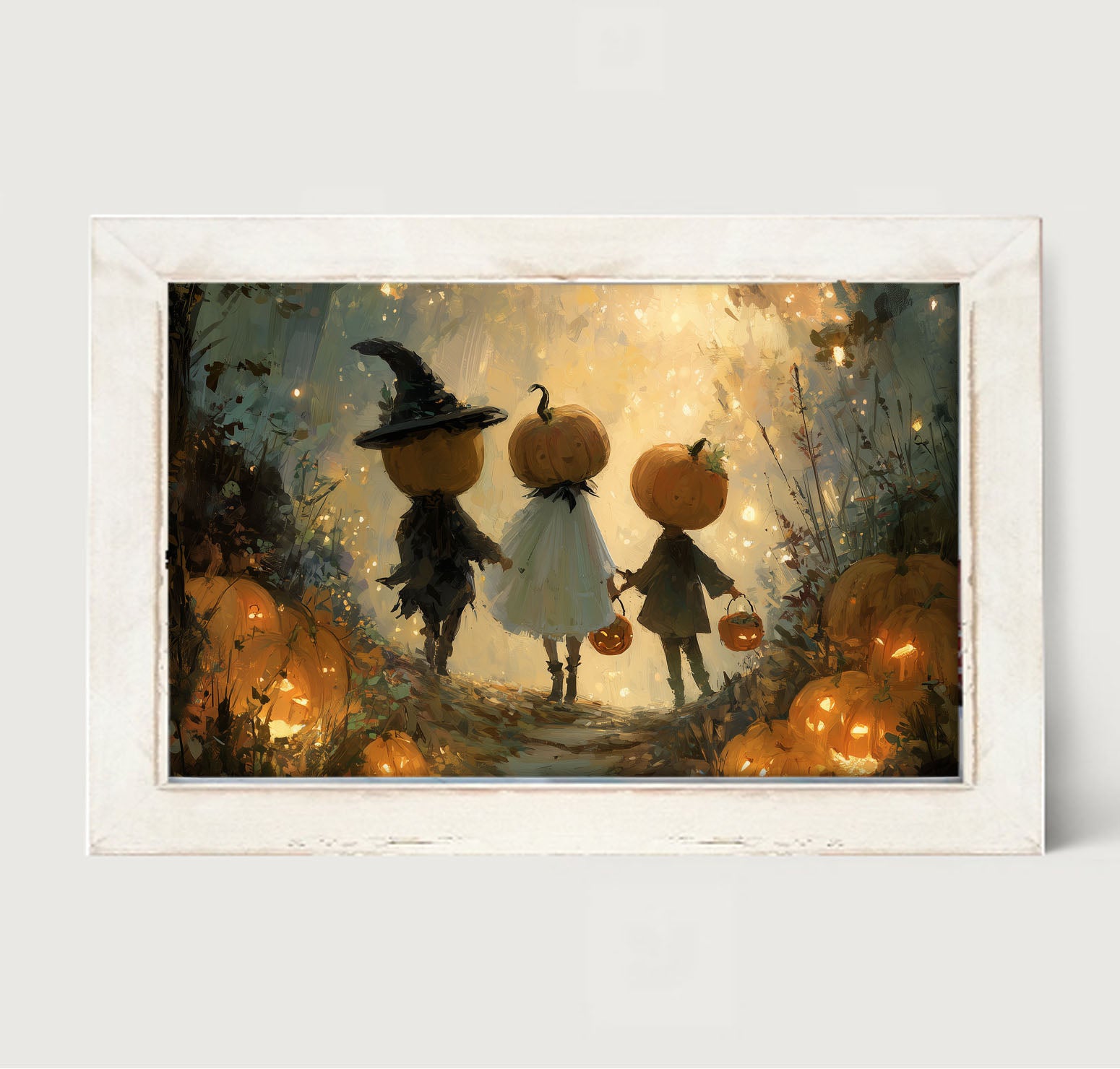 Halloween Friends - Trio of Trick or Treaters