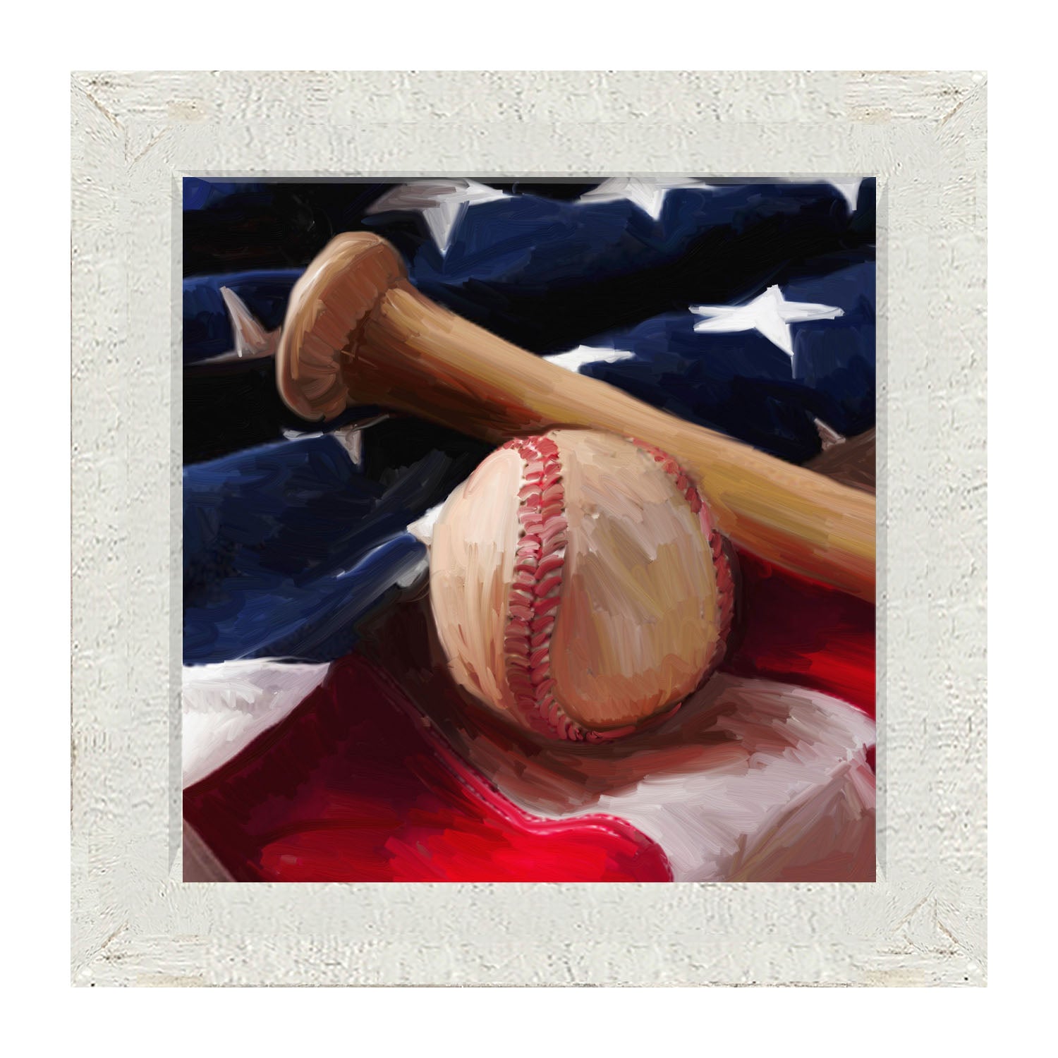 Patriotic Ball - Framed art