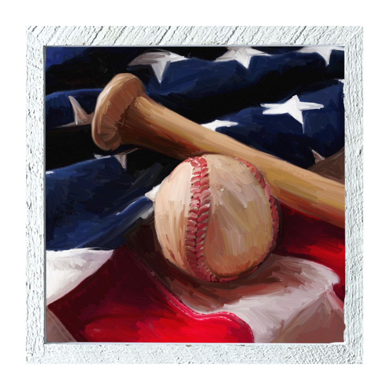 Patriotic Ball - Framed art