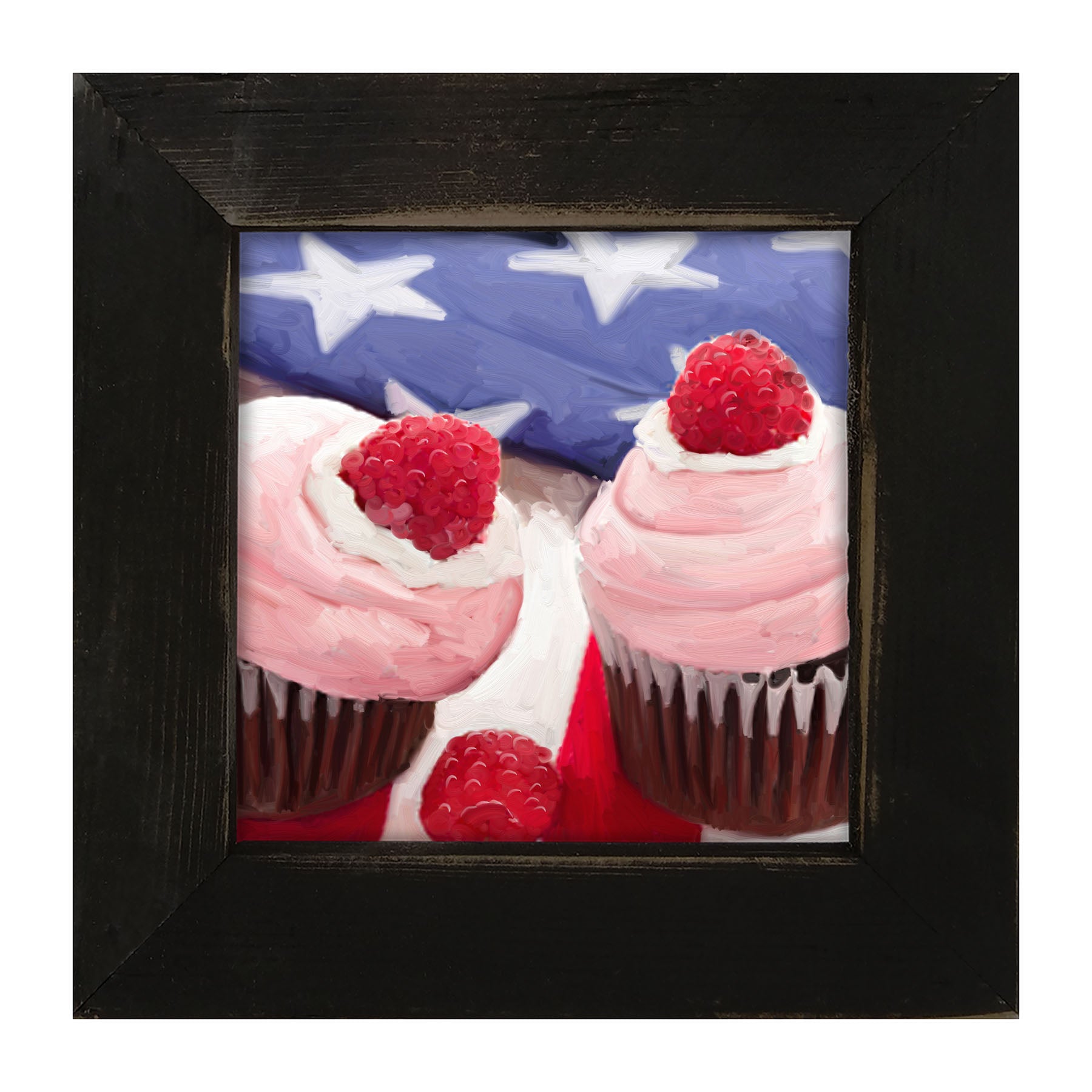 Patriotic Cupcakes - Framed art
