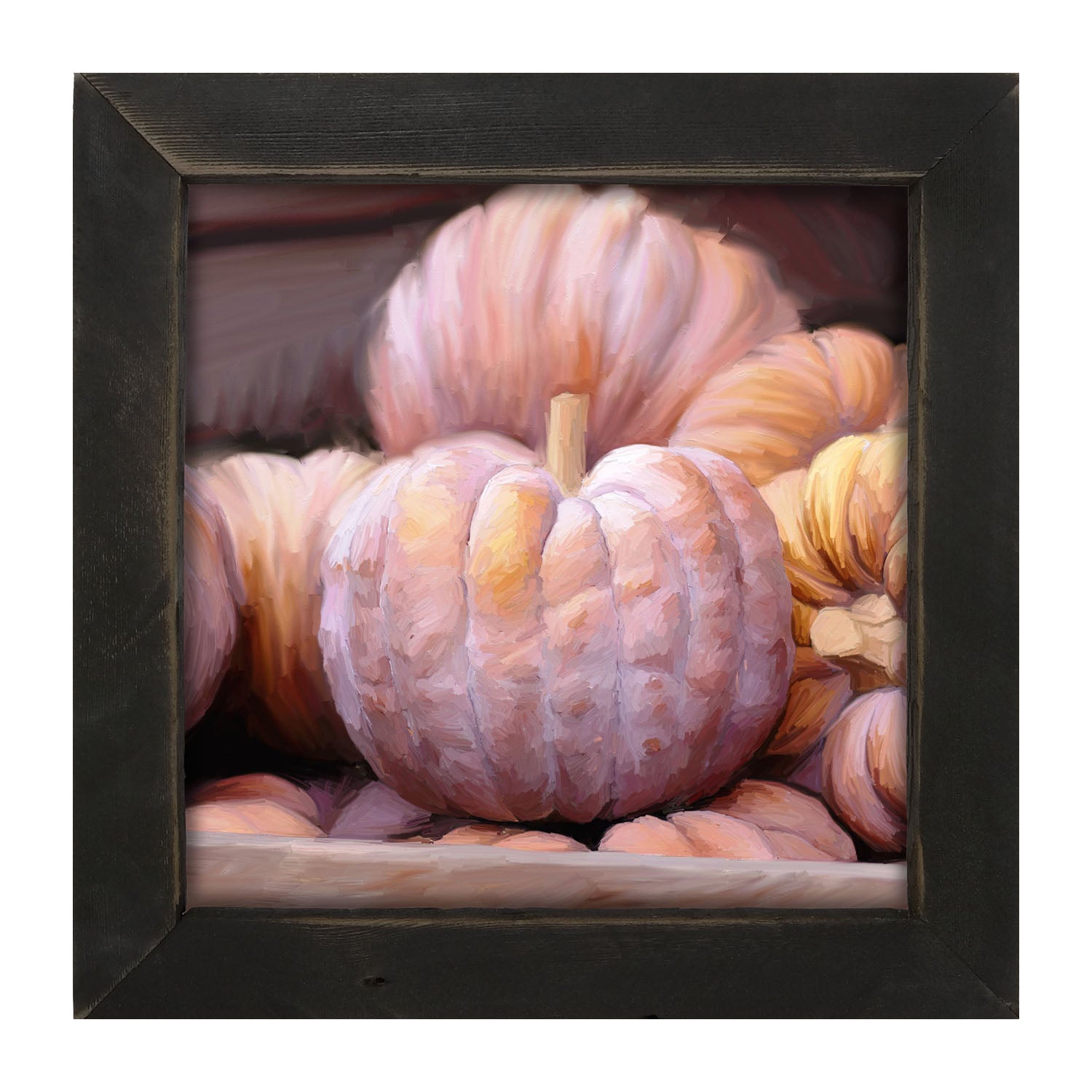 Rustic Pumpkins - Framed art