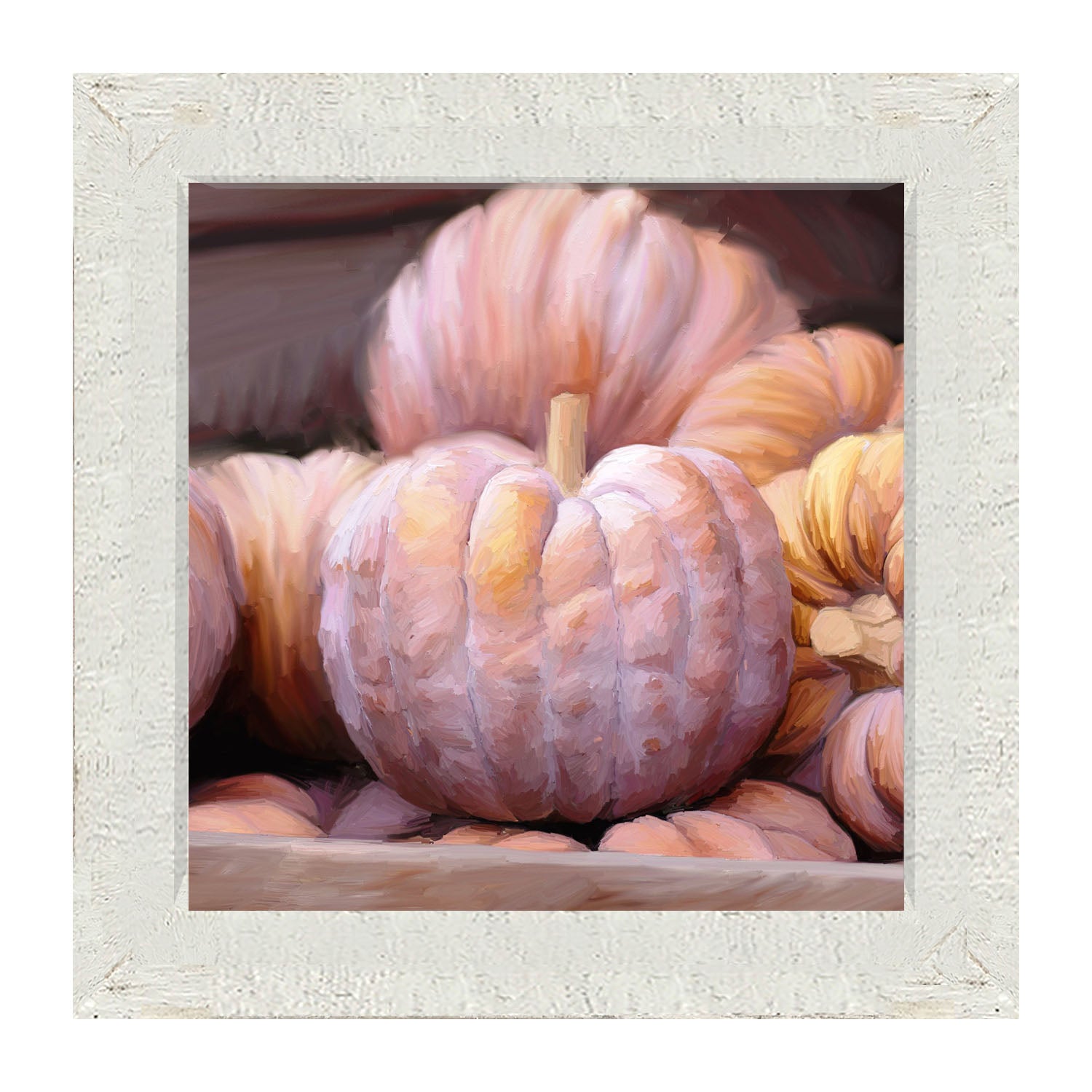 Rustic Pumpkins - Framed art