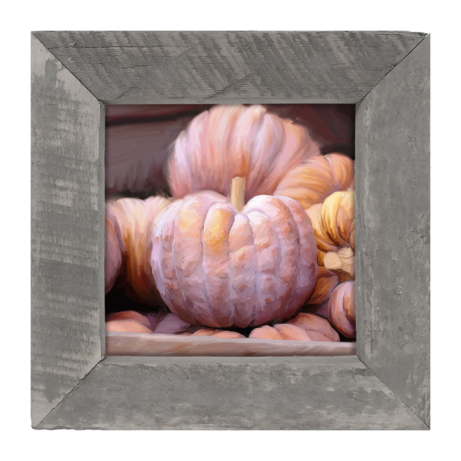 Rustic Pumpkins - Framed art