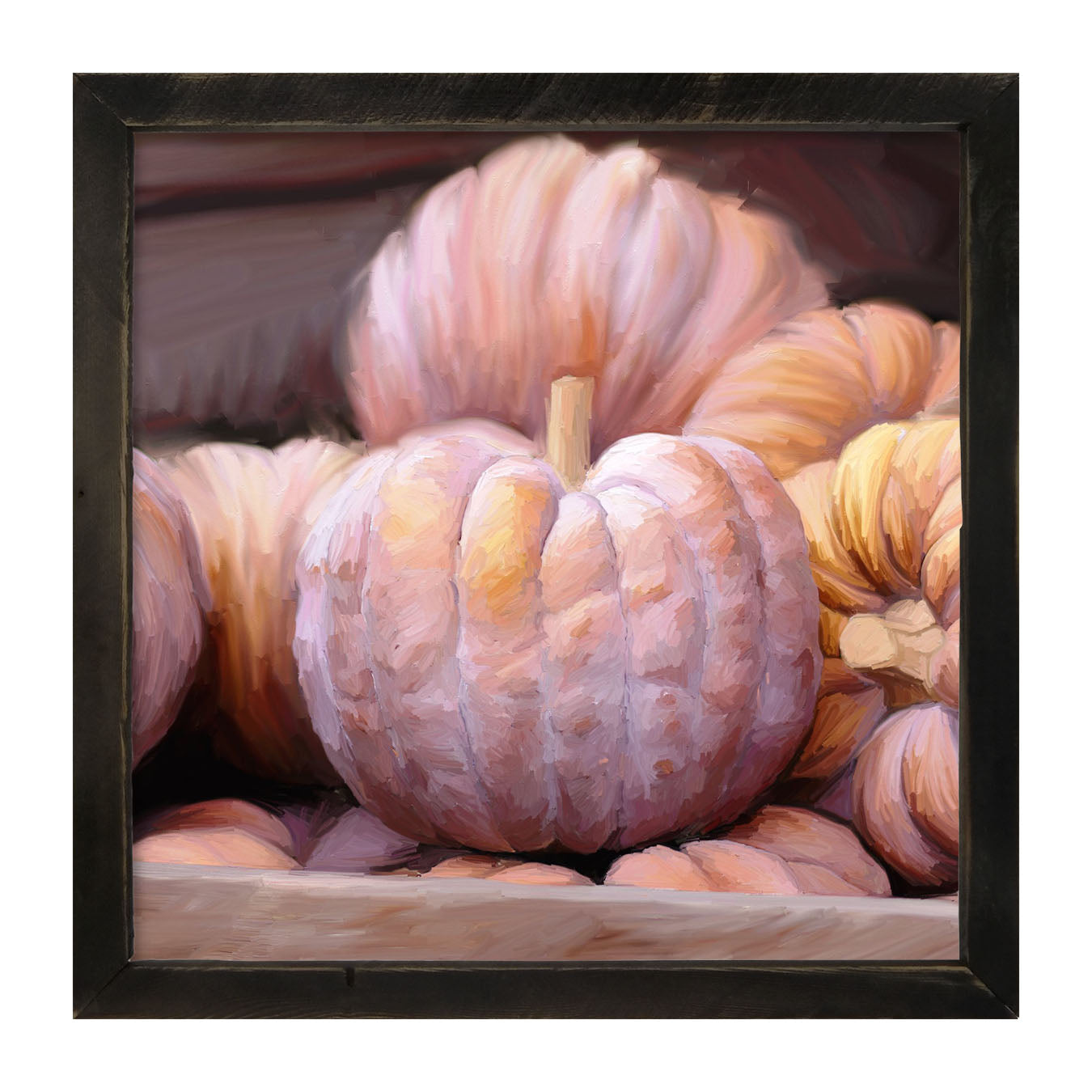 Rustic Pumpkins - Framed art