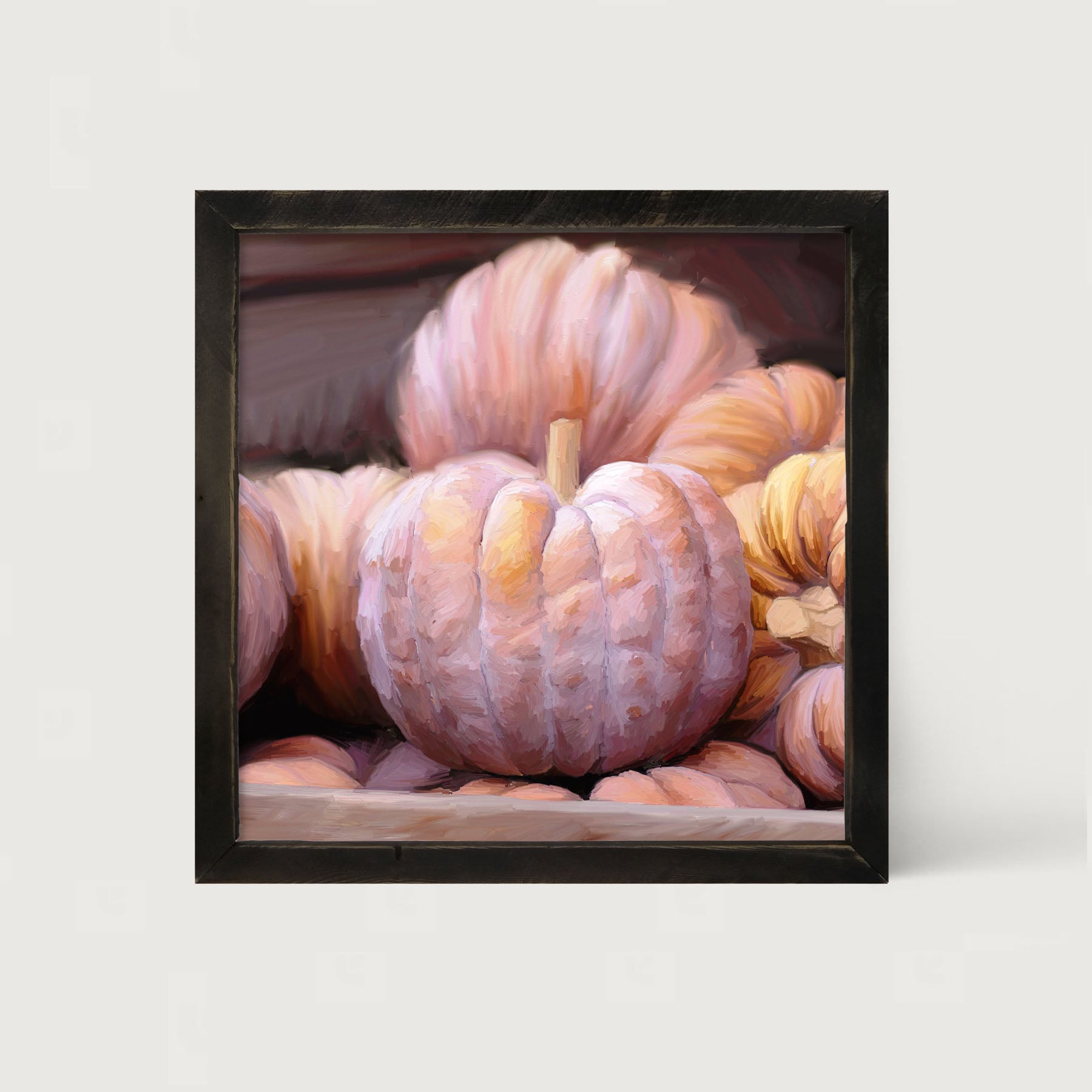 Rustic Pumpkins - Framed art