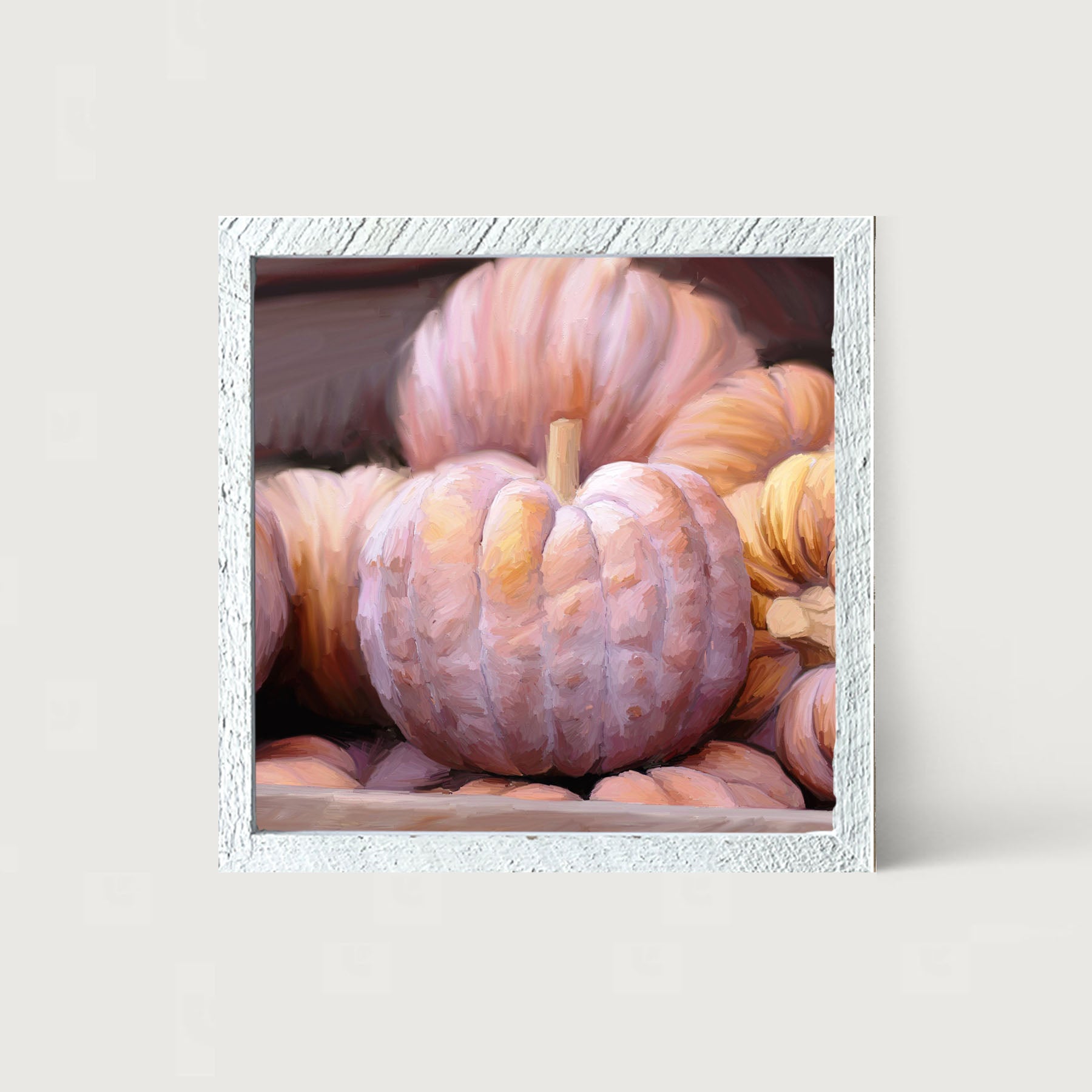 Rustic Pumpkins - Framed art