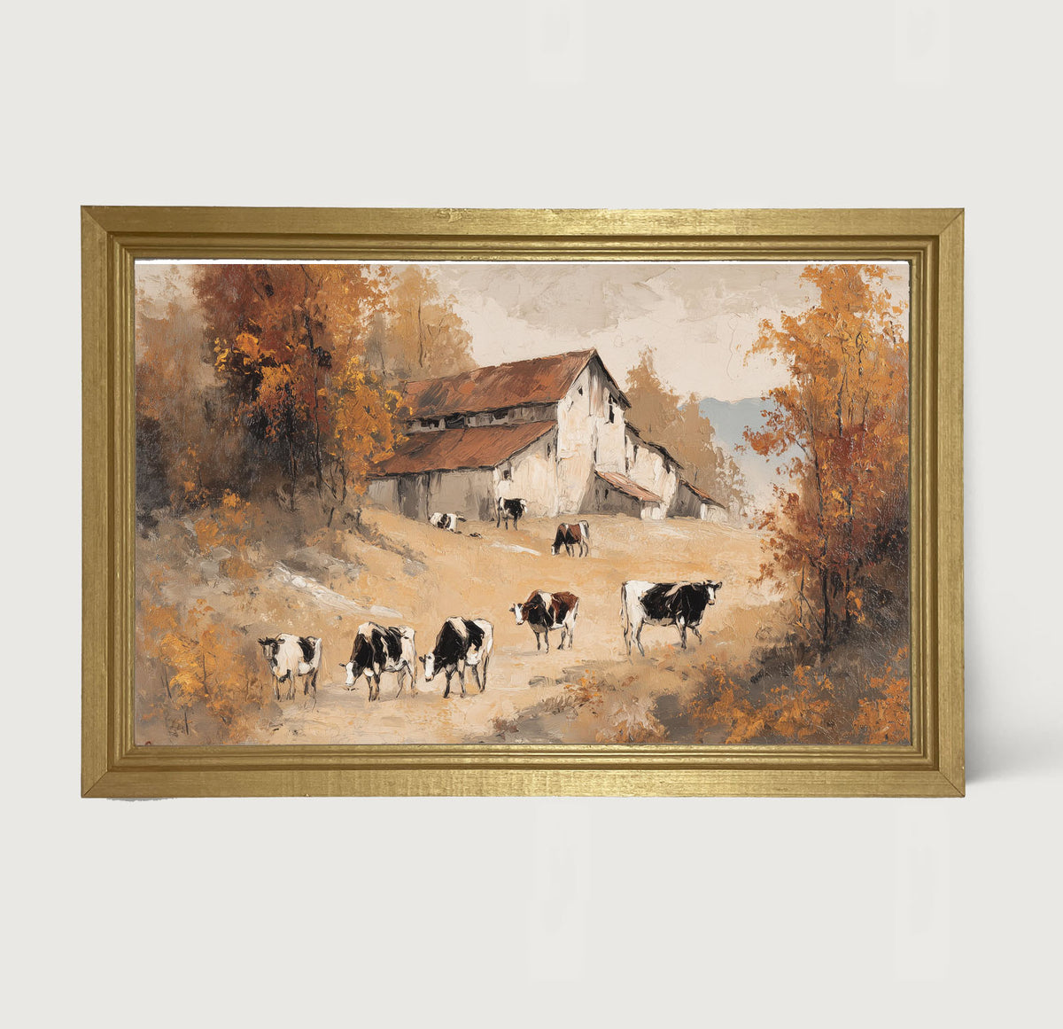 Cows in the Autumn
