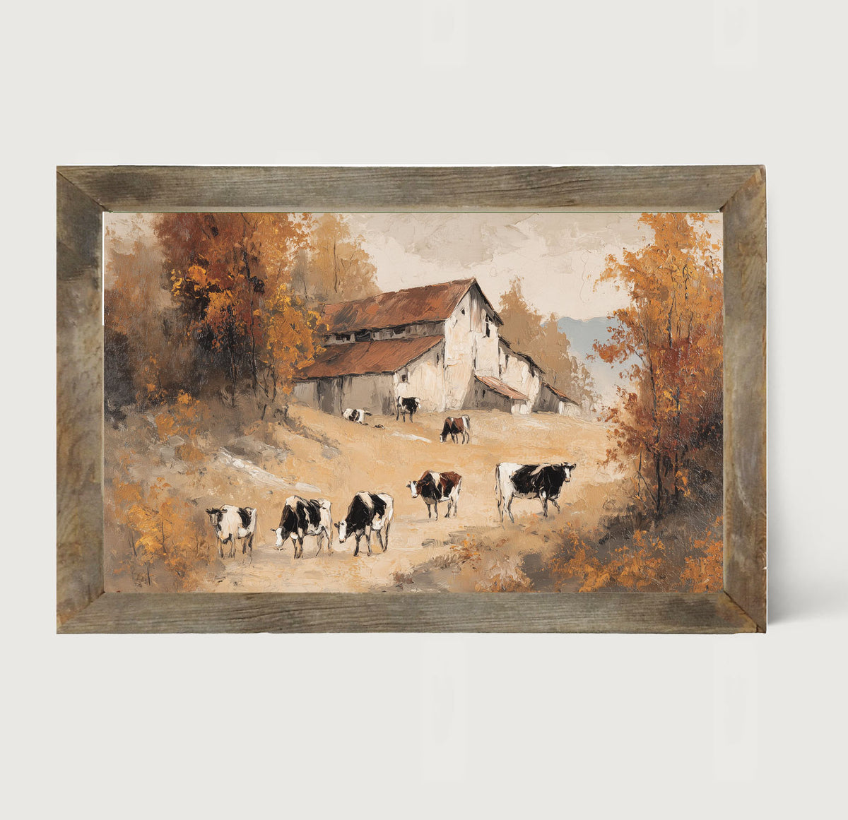 Cows in the Autumn